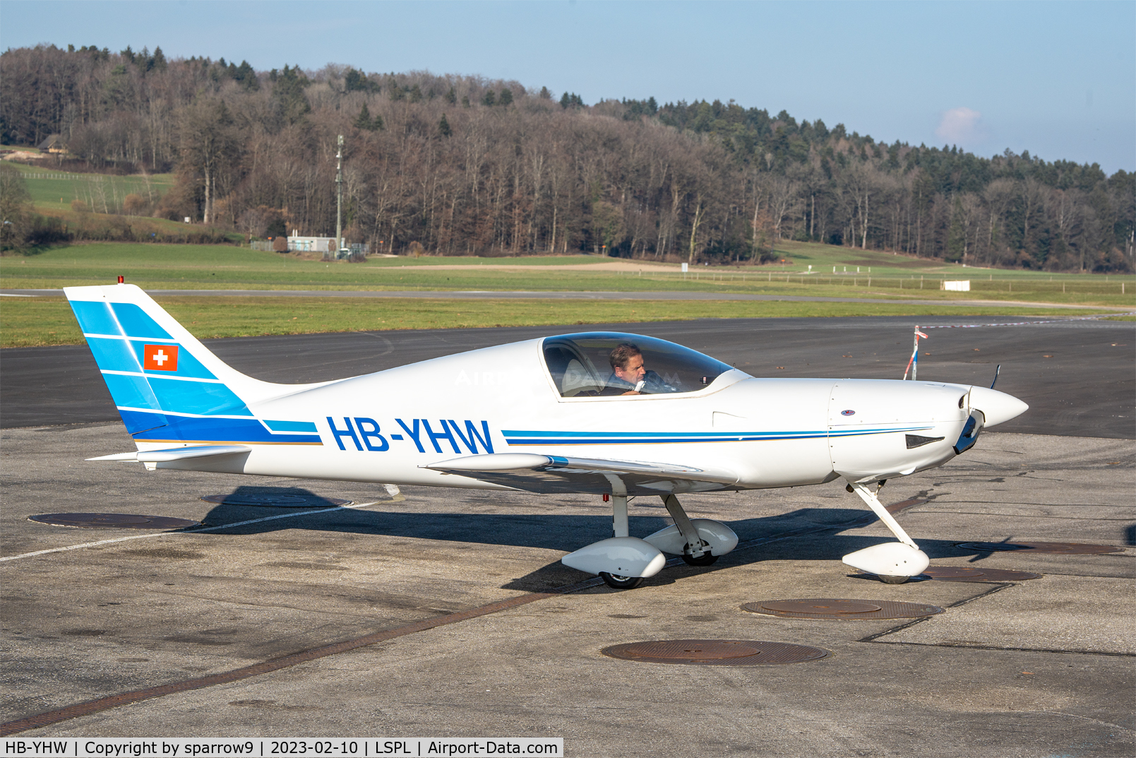 HB-YHW, 1998 Aero Designs Pulsar C/N 287, Just landed at Langenthal-Bleienbach