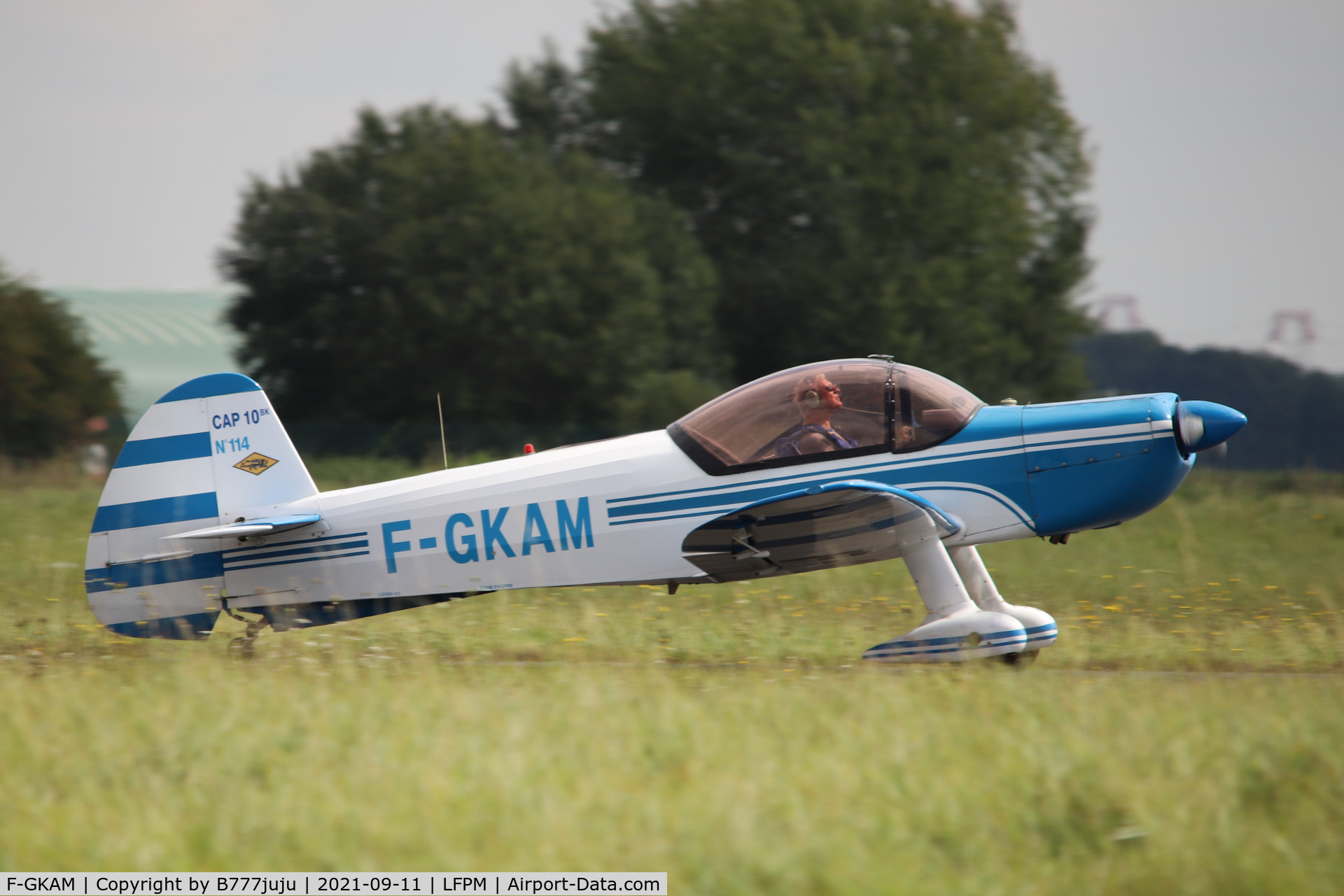 F-GKAM, Mudry CAP-10B C/N 114, during Paris Air Legende 2021