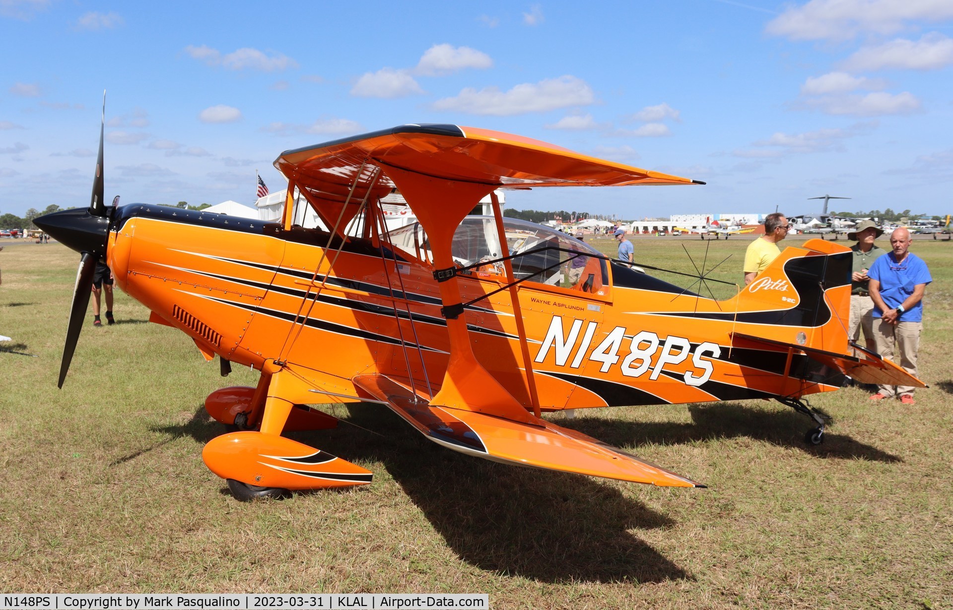 N148PS, 2001 Aviat Pitts S-2C Special C/N 6048, Pitts S-2C