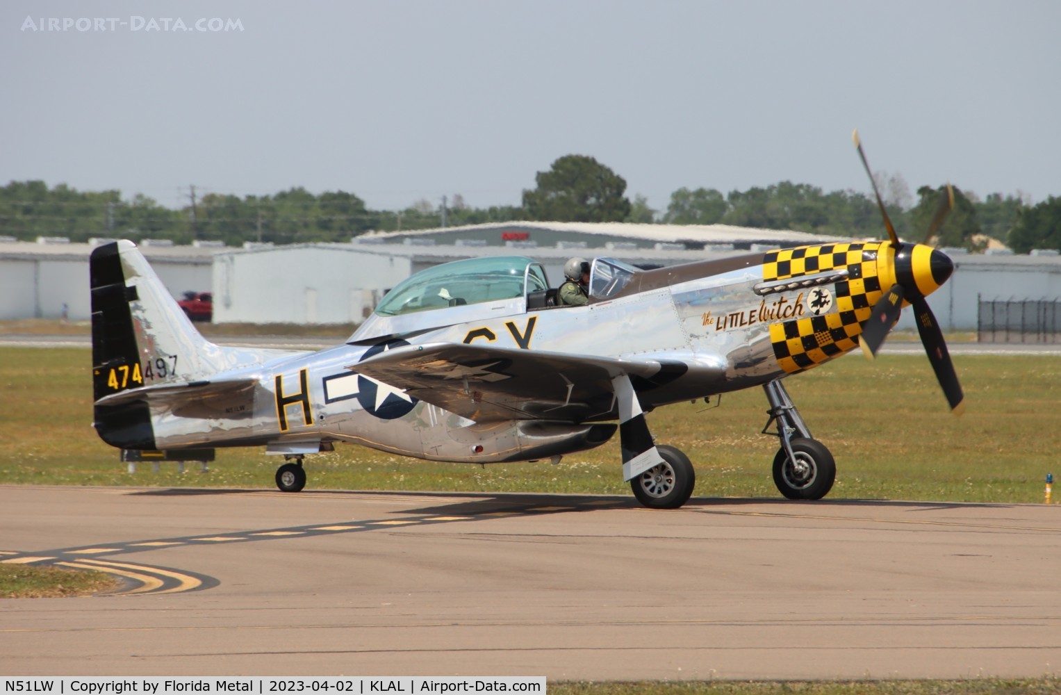 N51LW, 1962 North American P-51D Mustang C/N 122-41037, Little Witch zx