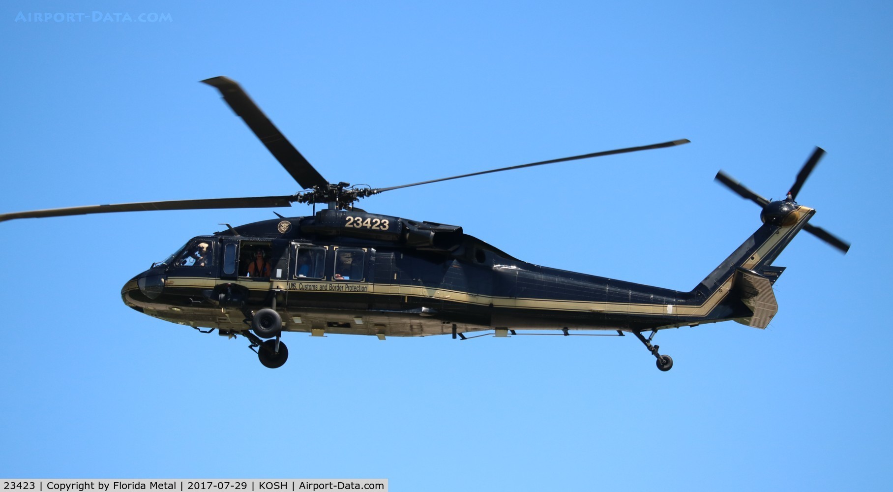 23423, 1980 Sikorsky UH-60 Black Hawk C/N 70-181, DHS UH-60 zx