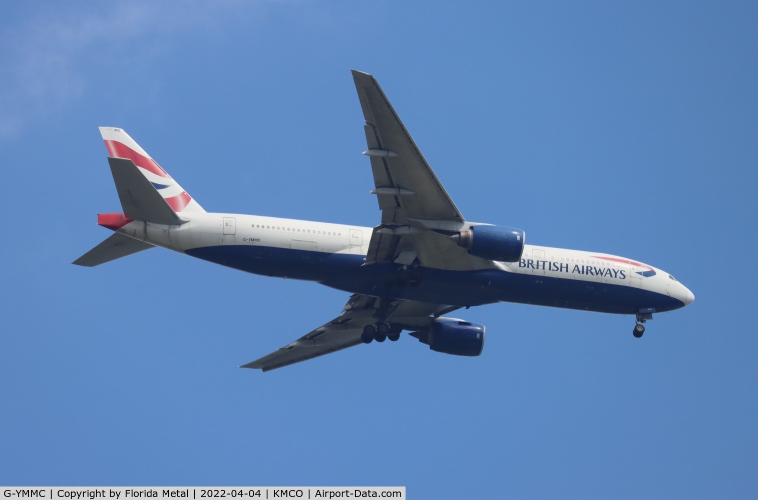 G-YMMC, 2000 Boeing 777-236 C/N 30304, BAW 772 zx