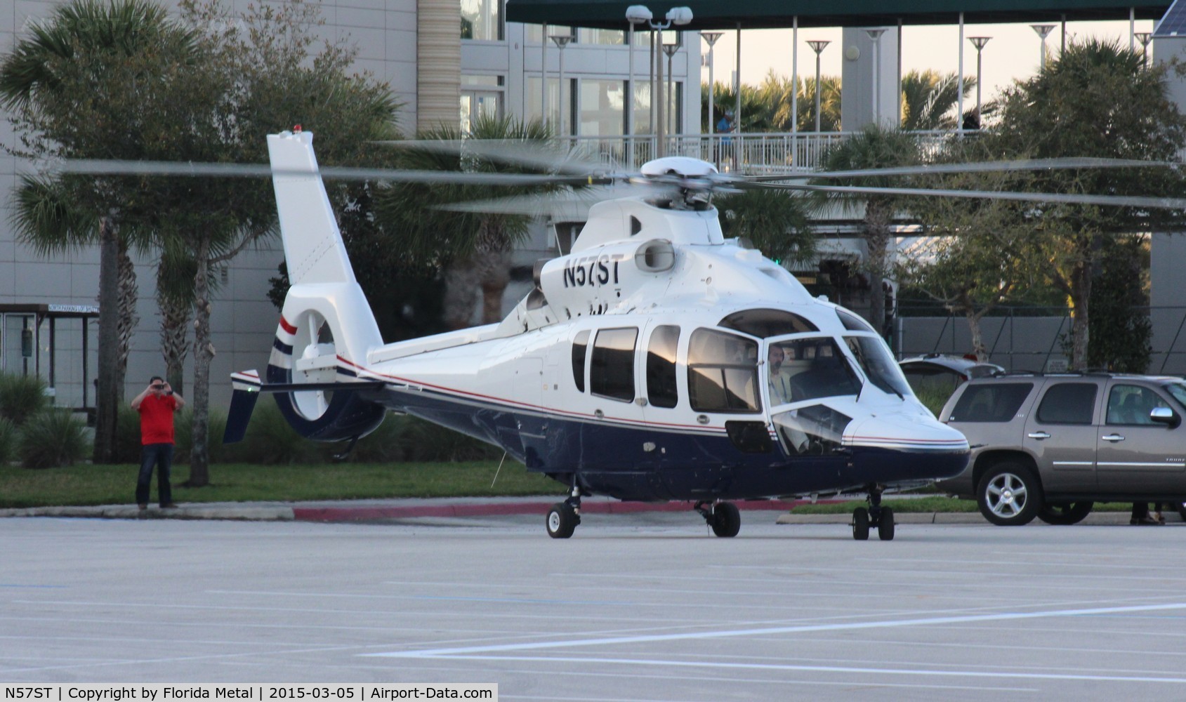 N57ST, 2003 Eurocopter EC-155B C/N 6615, EC-155 zx at Heliexpo Orlando