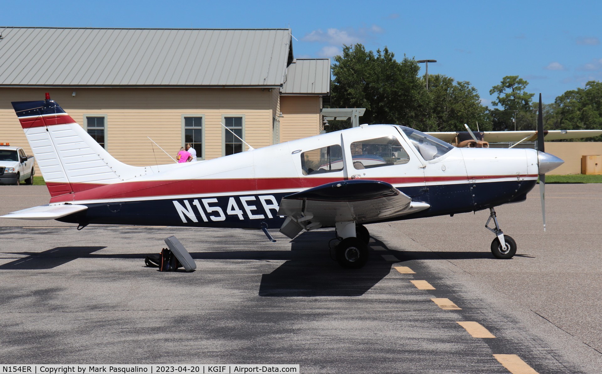 N154ER, 1989 Piper PA-28-161 C/N 2841182, Piper PA-28-161