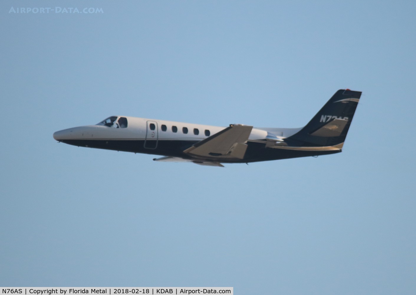 N76AS, Cessna 550 C/N 5500432, C550 zx