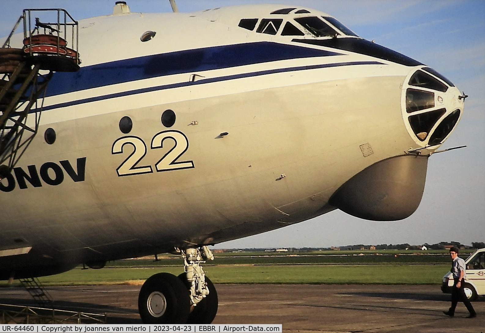 UR-64460, 1966 Antonov An-22 C/N 6340103, Slide scan