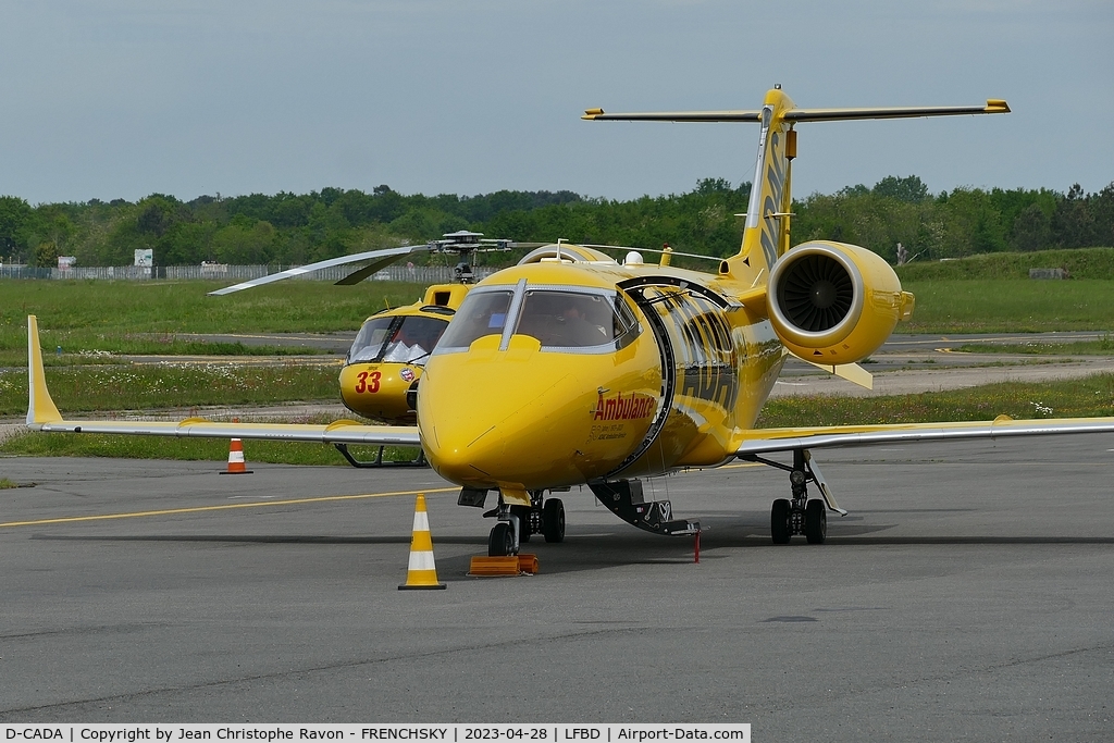 D-CADA, 2012 Learjet 60 C/N 60-414, ADAC Ambulance