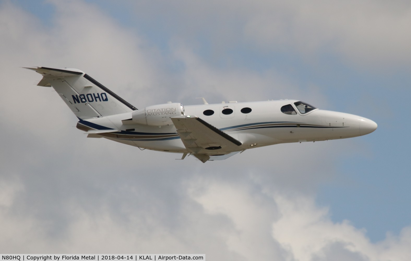 N80HQ, 2007 Cessna 510 Citation Mustang C/N 510-0021, C510 zx