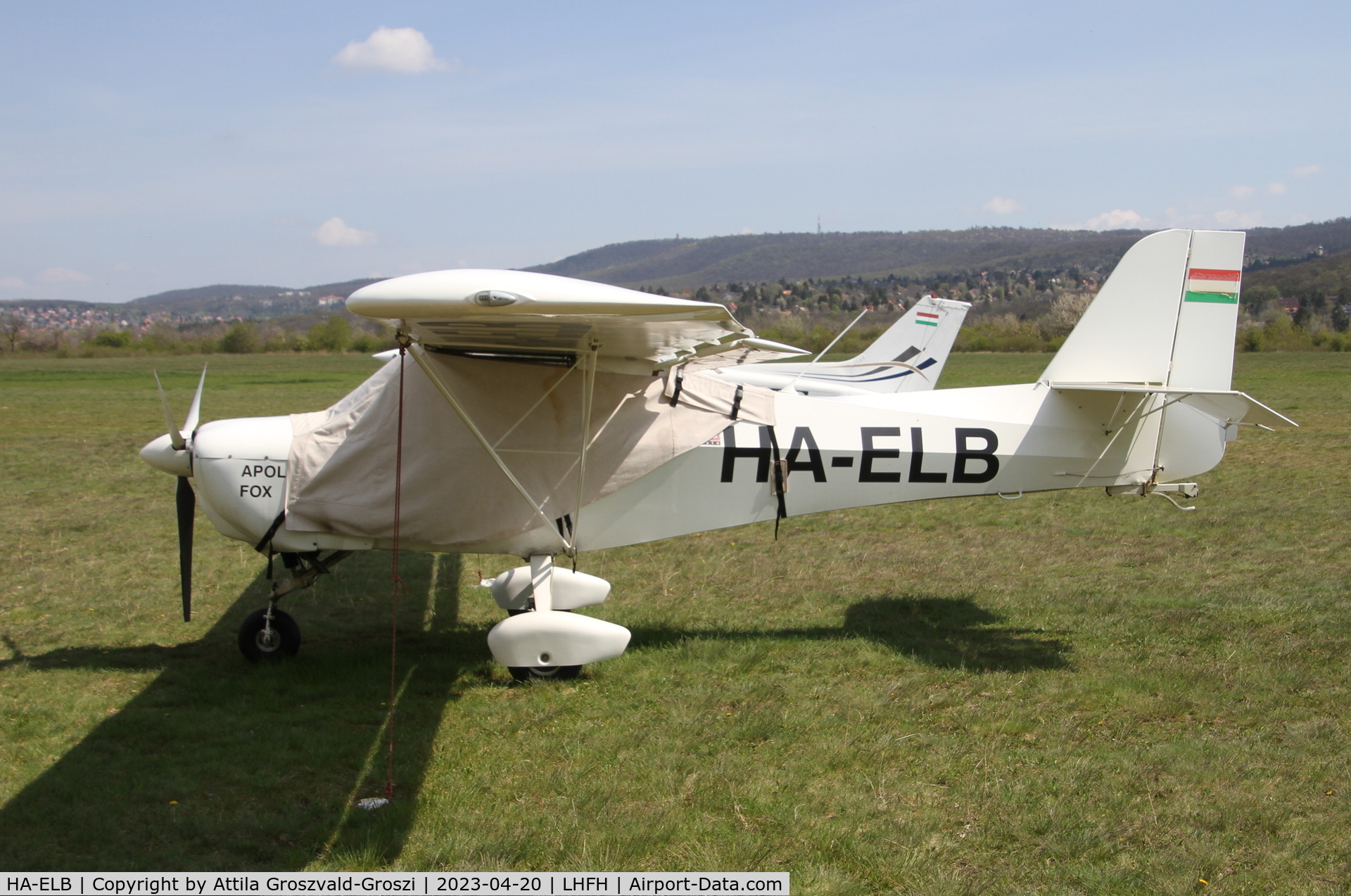 HA-ELB, Halley Apollo Fox C/N 9451/99, LHFH - Farkashegy Airport, Budakeszi - Hungary