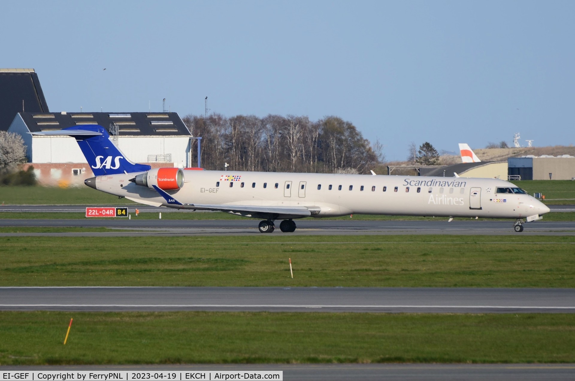 EI-GEF, 2009 Bombardier CRJ-900 (CL-600-2D24) C/N 15244, SAS CL900 operated by Cityjet