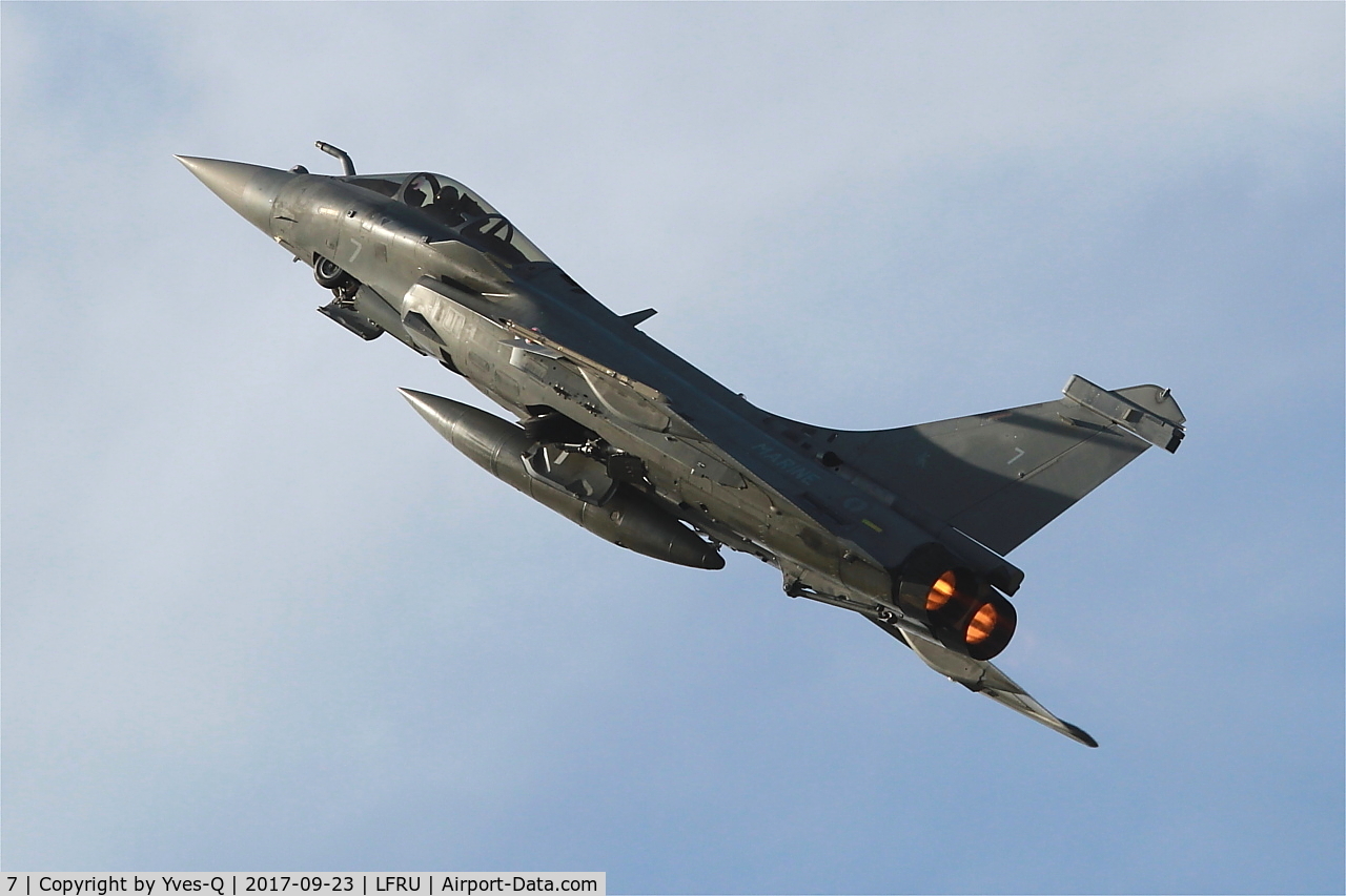 7, Dassault Rafale M C/N 7, Dassault Rafale M, On display, Morlaix-Ploujean airport (LFRU-MXN) Air show 2017