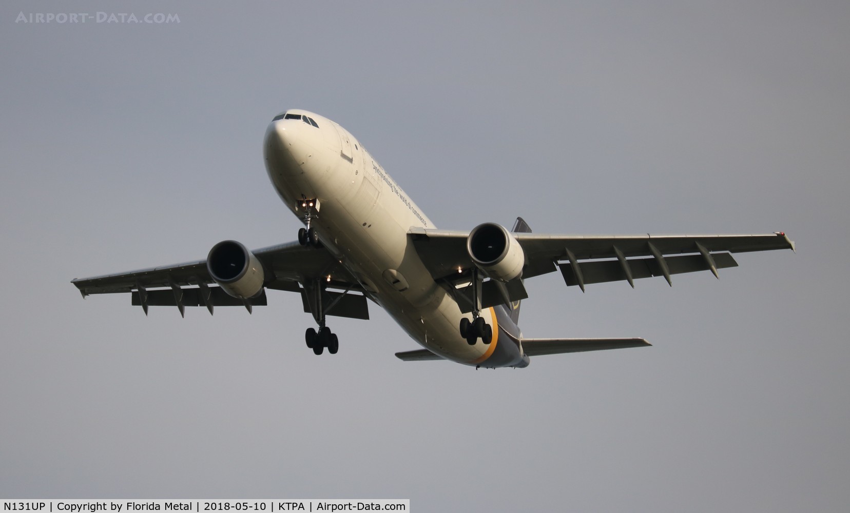N131UP, 2001 Airbus A300F4-622R C/N 0815, UPS A300 zx