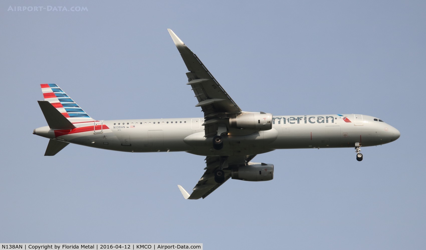 N138AN, 2015 Airbus A321-231 C/N 6650, AAL A321 zx