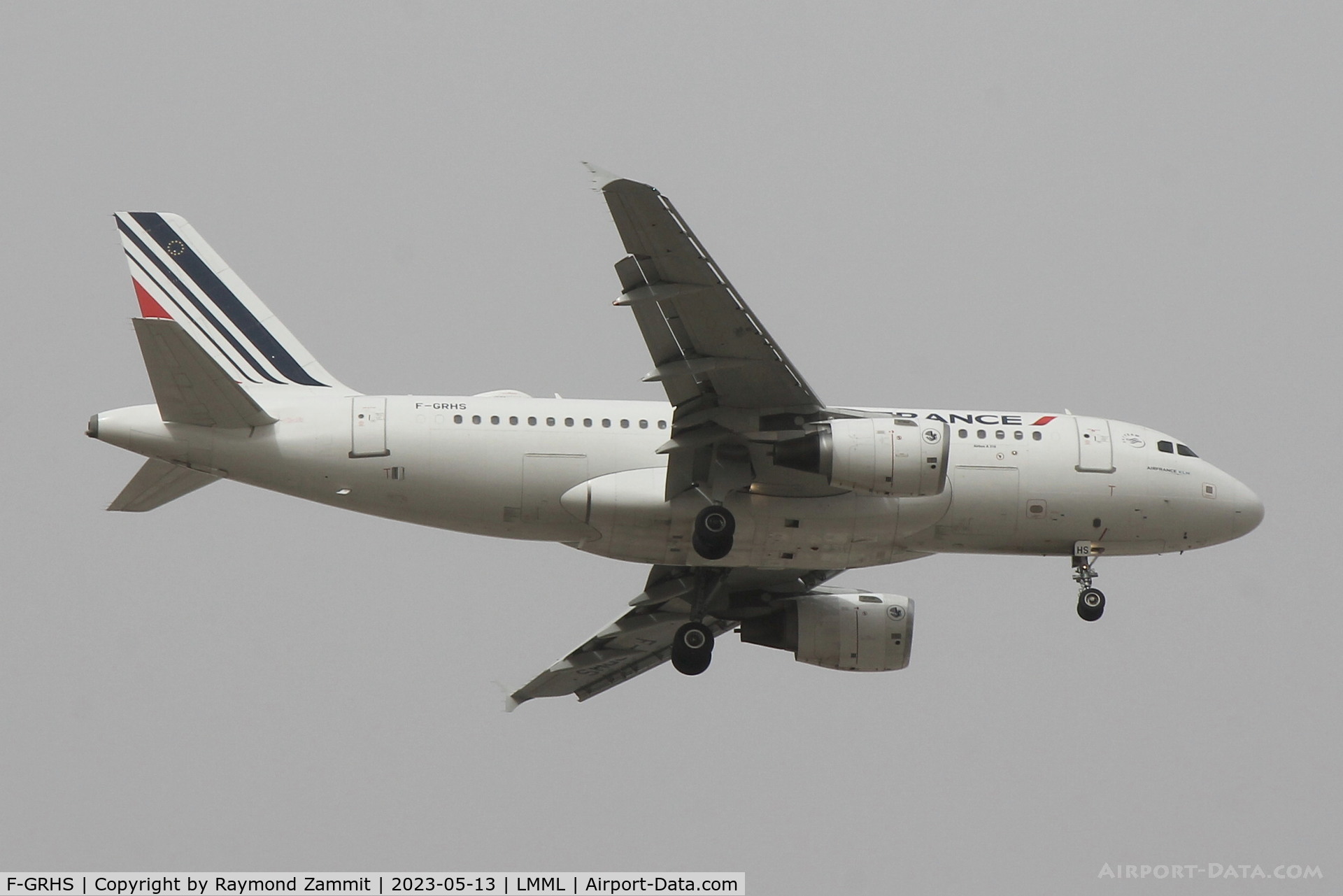 F-GRHS, 2001 Airbus A319-111 C/N 1444, A319 F-GRHS Air France