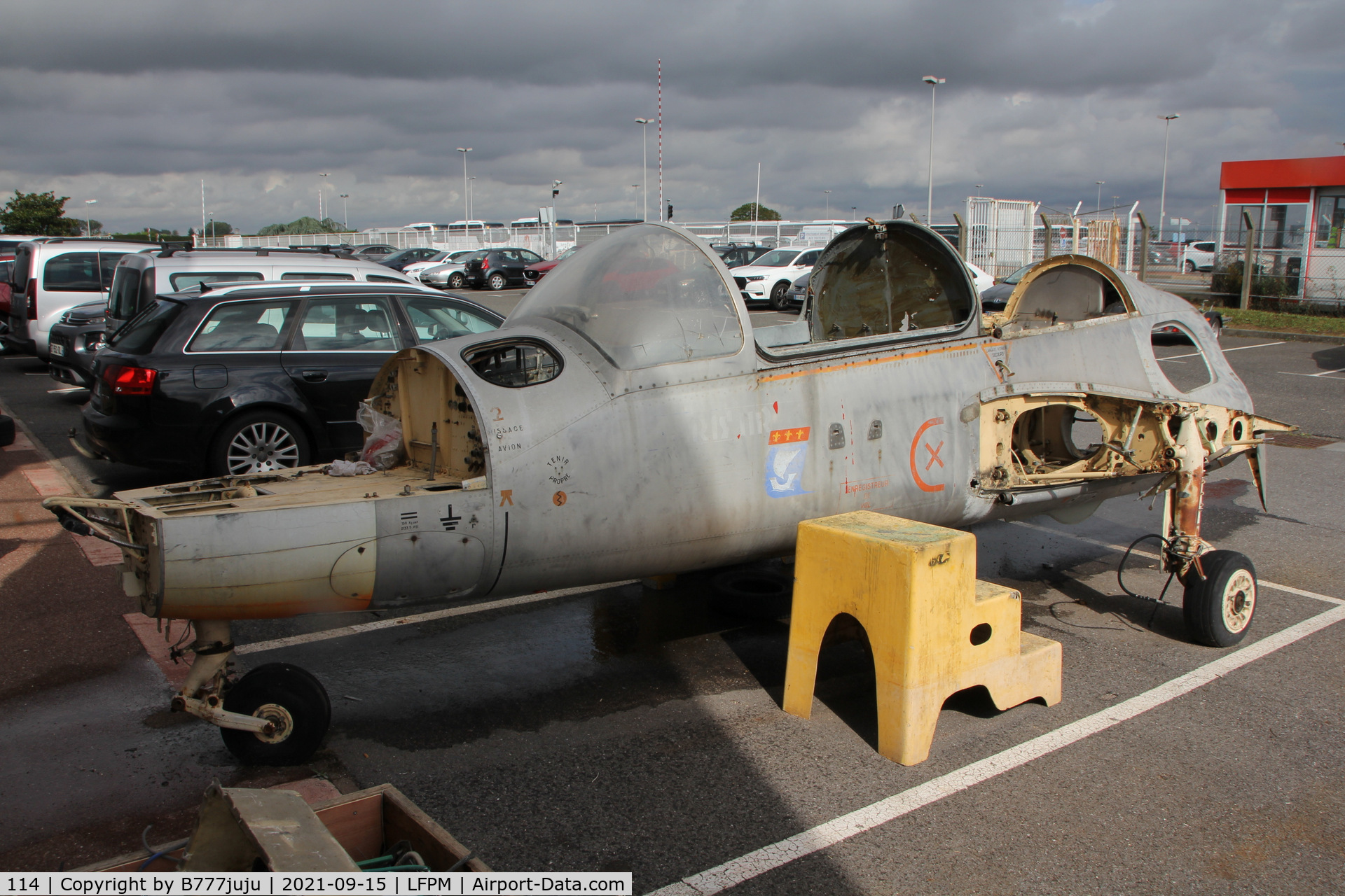 114, Morane-Saulnier MS.760 Paris C/N 114, at SAFRAN Museum
