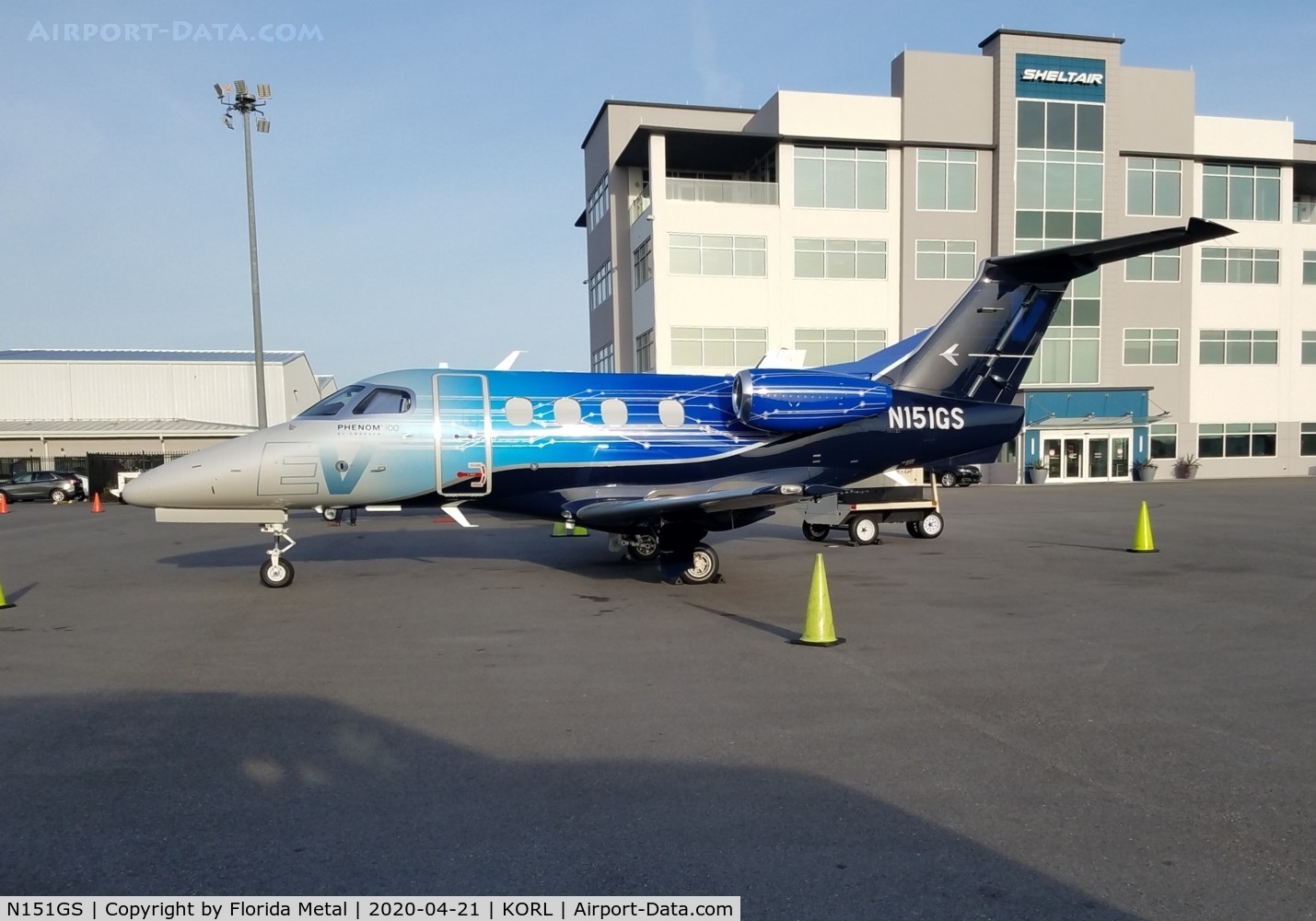 N151GS, 2017 Embraer EMB-500 Phenom 100 C/N 50000379, Phenom 100 zx