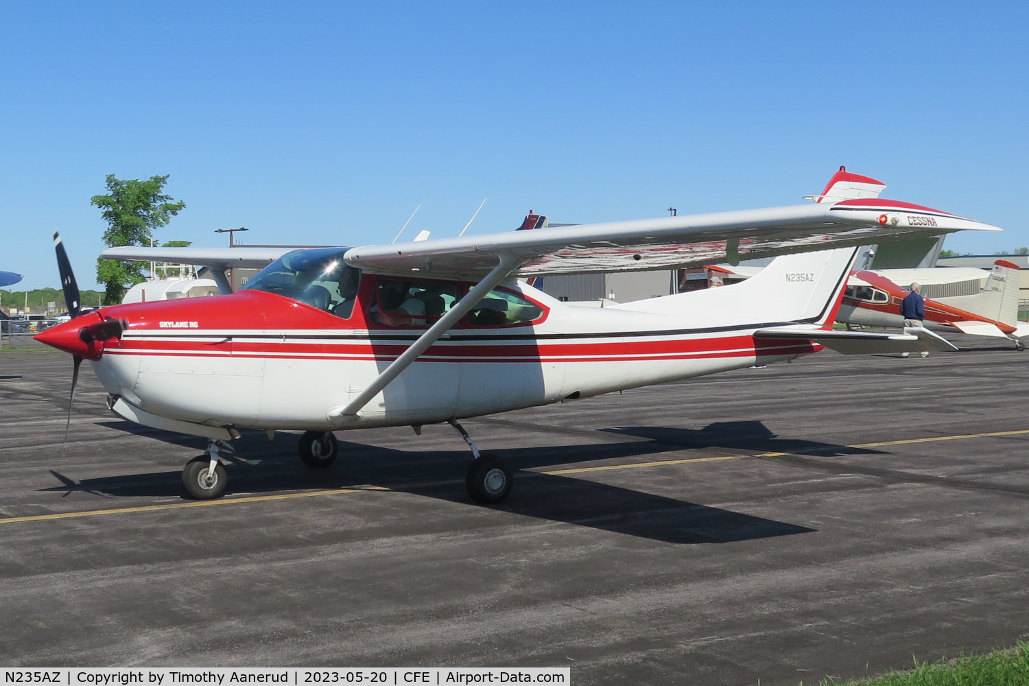 N235AZ, 1980 Cessna R182 Skylane RG C/N R18201658, 1980 Cessna R182, c/n: R18201658, The Great Minnesota Aviation Gathering 2023
