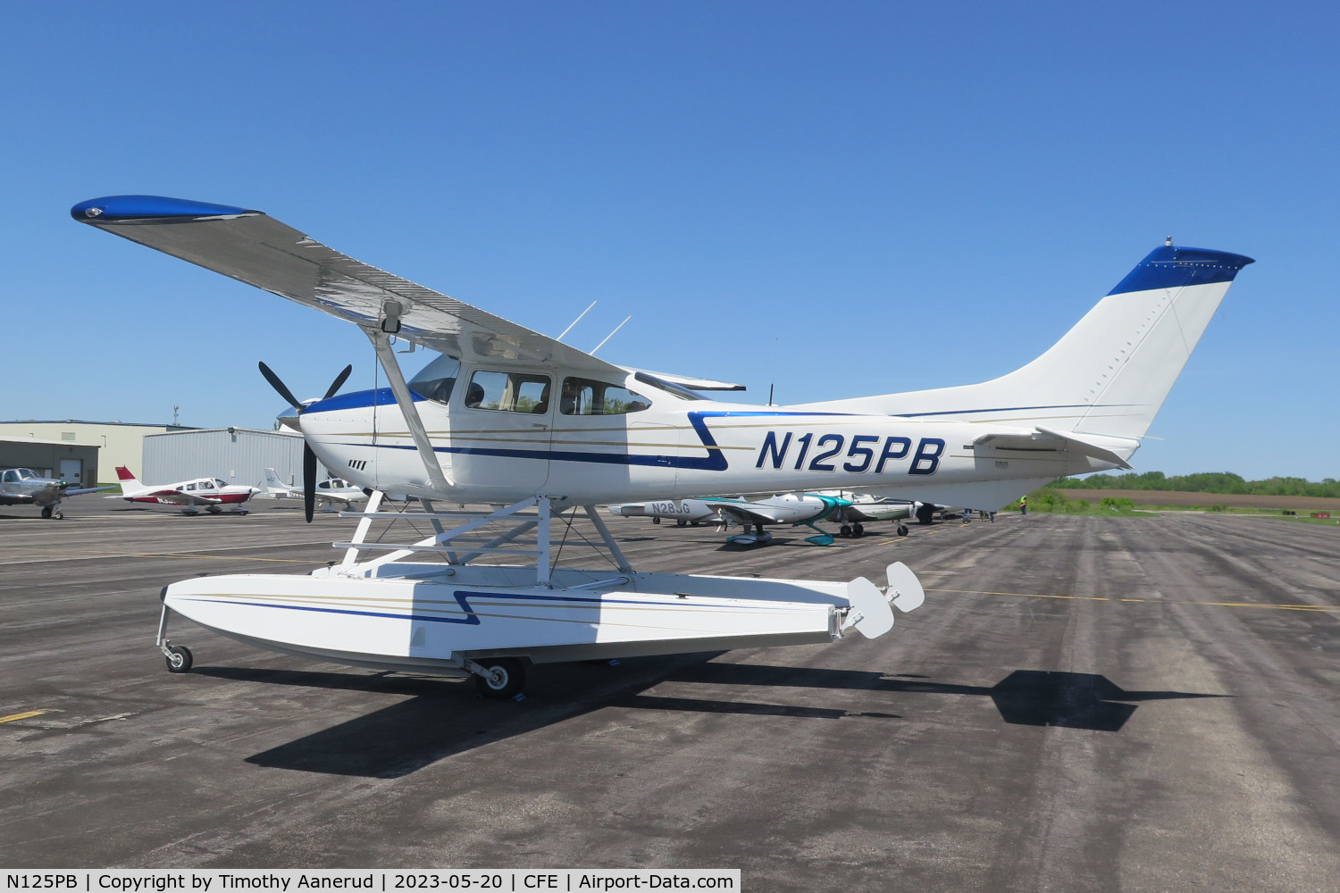 N125PB, 1977 Cessna 182Q Skylane C/N 18265348, 1977 Cessna 182Q, c/n: 18265348, The Great Minnesota Aviation Gathering 2023