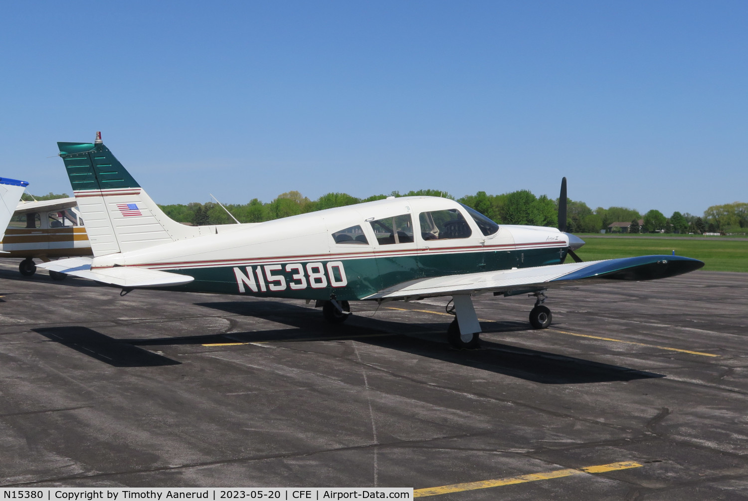 N15380, 1972 Piper PA-28R-200 Cherokee Arrow C/N 28R-7335054, 1972 Piper PA-28R-200 Cherokee Arrow, c/n: 28R-7335054, The Great Minnesota Aviation Gathering 2023
