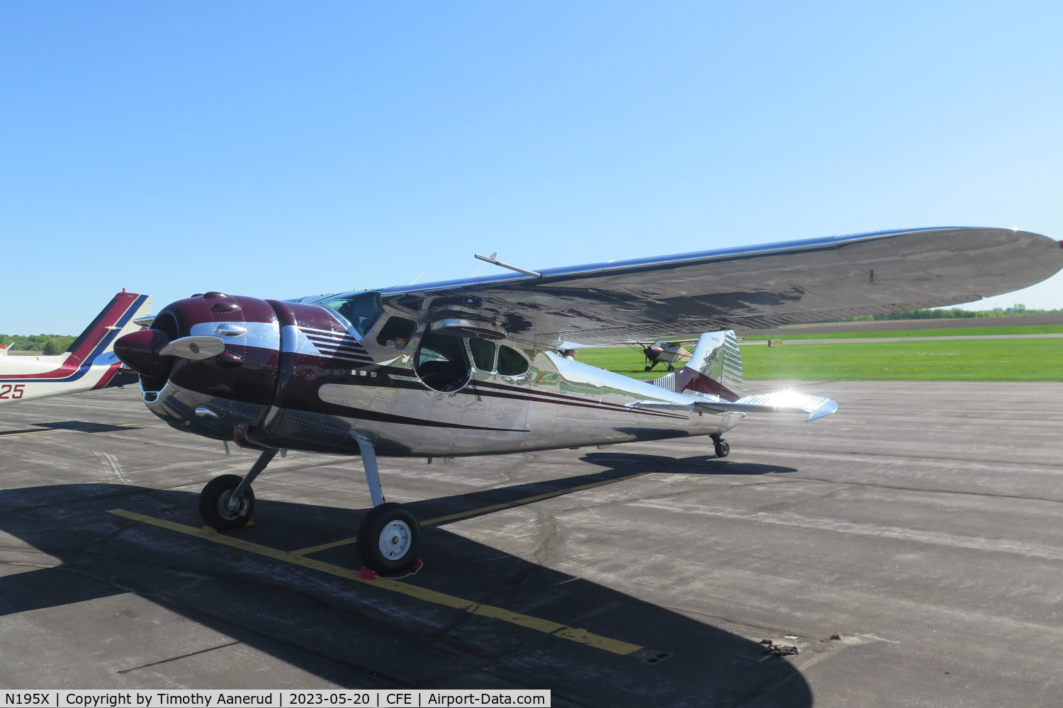 N195X, 1949 Cessna 190 C/N 7464, 1949 Cessna 190, c/n: 7464, The Great Minnesota Aviation Gathering 2023