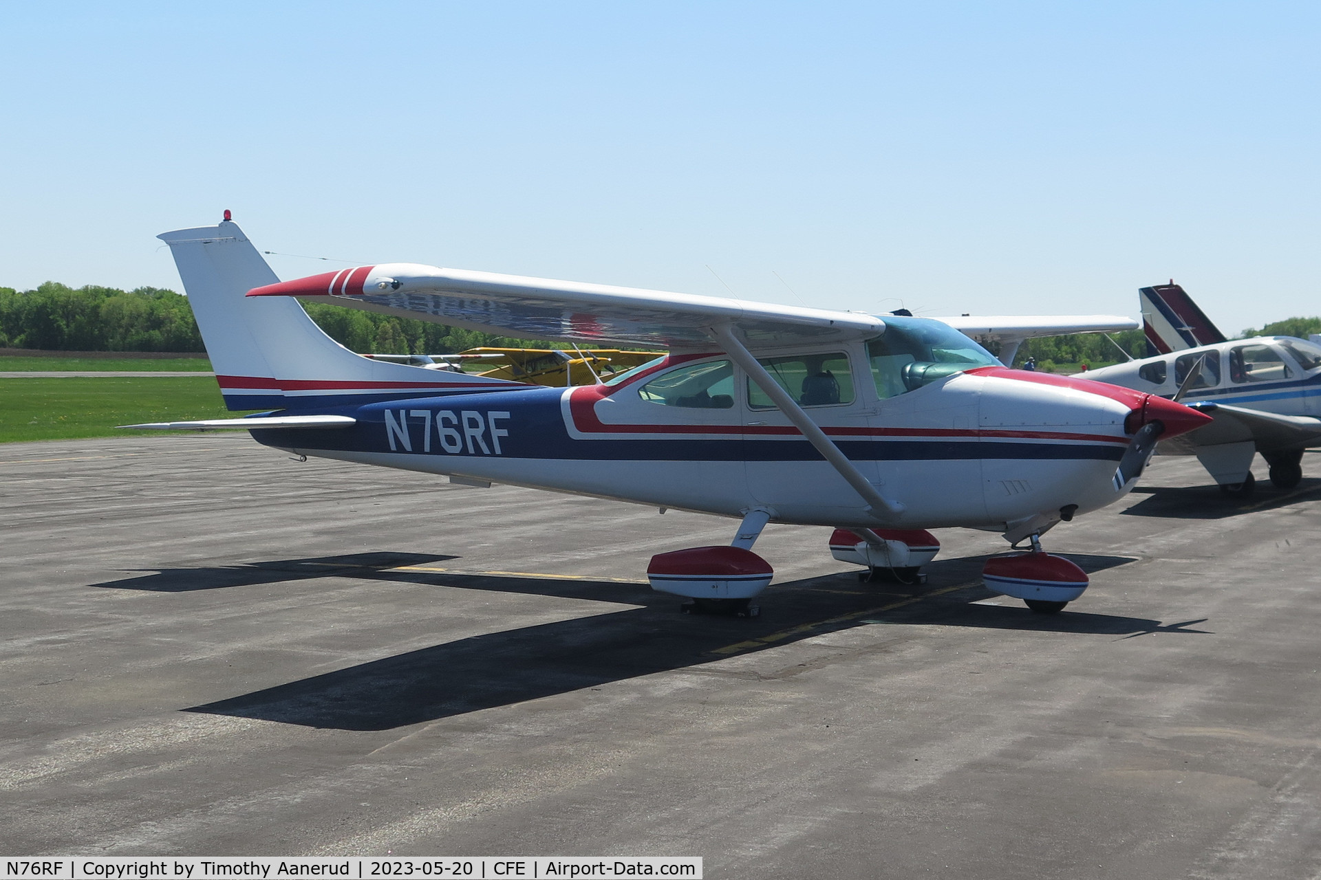 N76RF, 1976 Cessna 182P Skylane C/N 18264735, 1976 Cessna 182P, c/n: 18264735, The Great Minnesota Aviation Gathering 2023