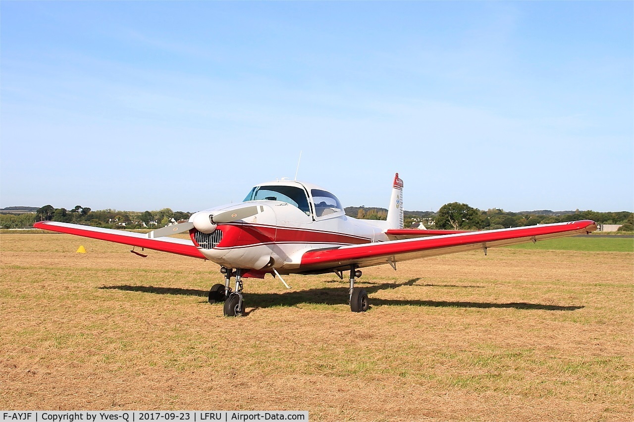 F-AYJF, 1948 Ryan Navion A C/N NAV-4-1269, Ryan Navion, Static display, Morlaix-Ploujean airport (LFRU-MXN) Air show 2017