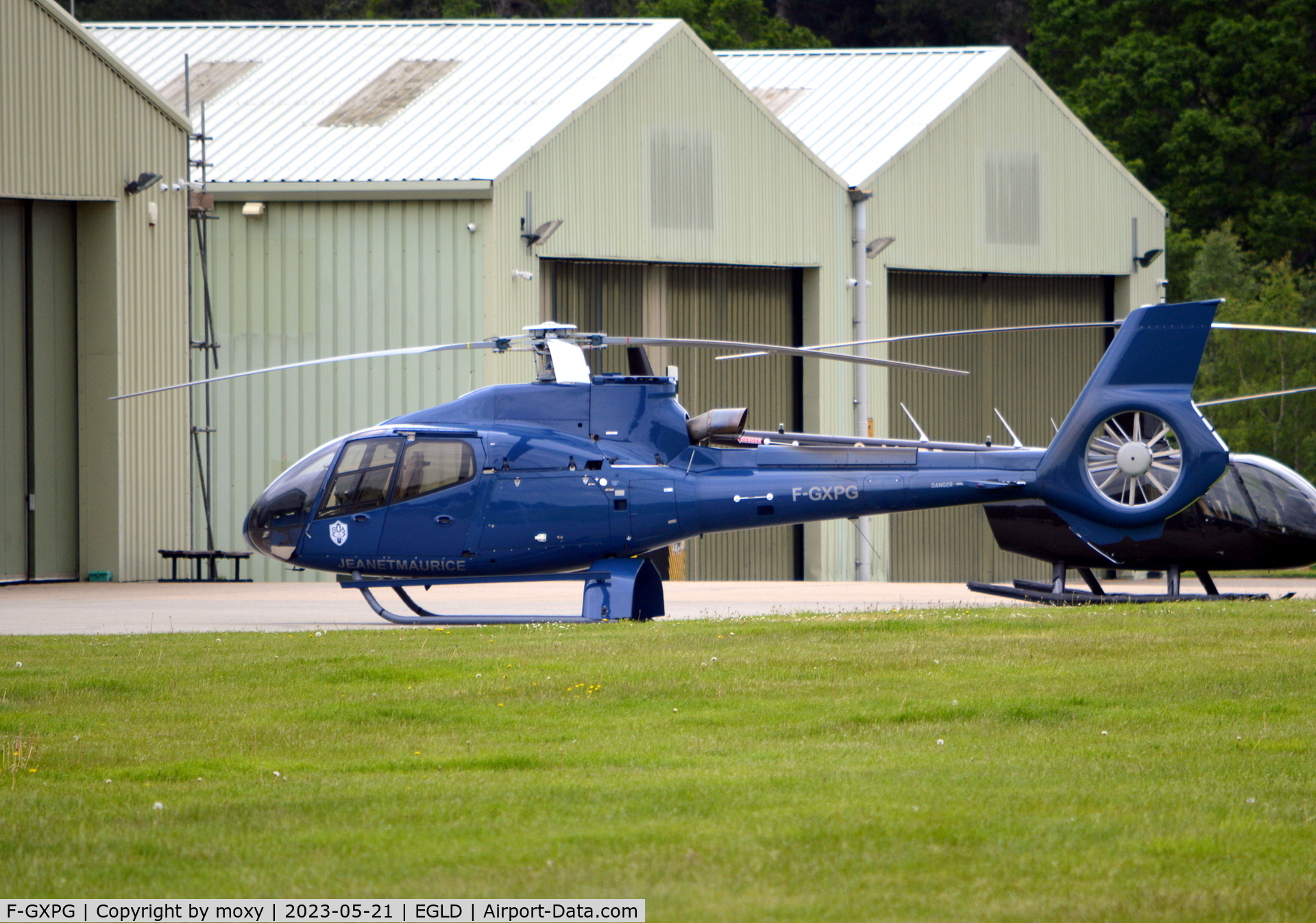 F-GXPG, 2004 Eurocopter EC-130B-4 (AS-350B-4) C/N 3810, Eurocopter EC-130B-4 at Denham.