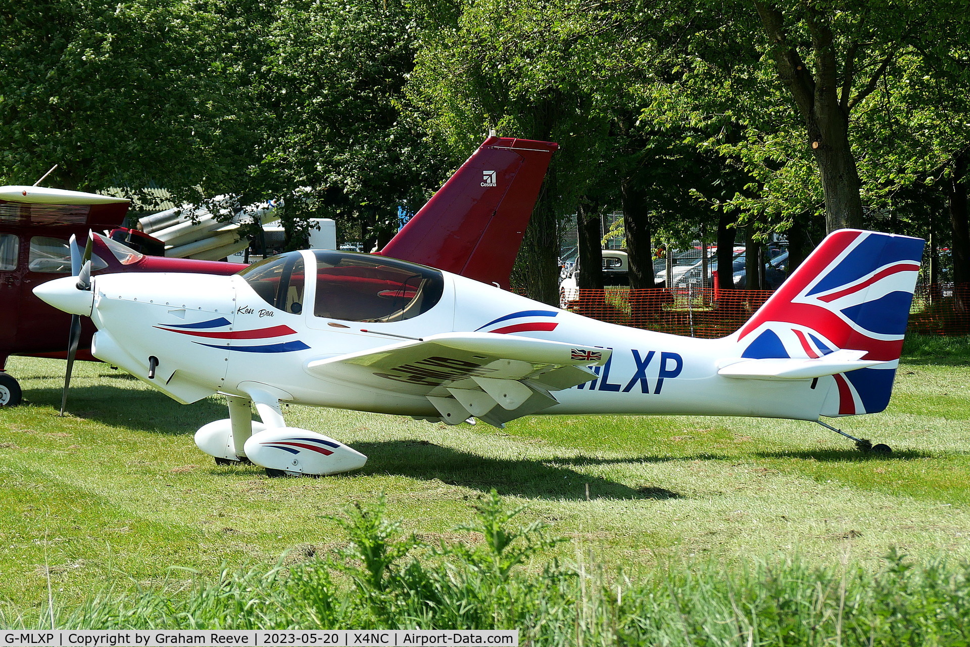 G-MLXP, 2013 Europa  C/N PFA 247-12974, Parked at North Coates.