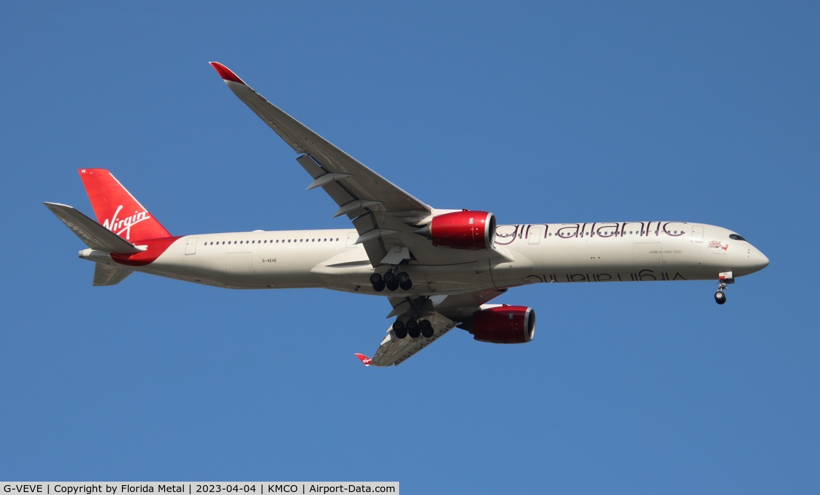 G-VEVE, 2021 Airbus A350-1041 C/N 492, Virgin A35X zx