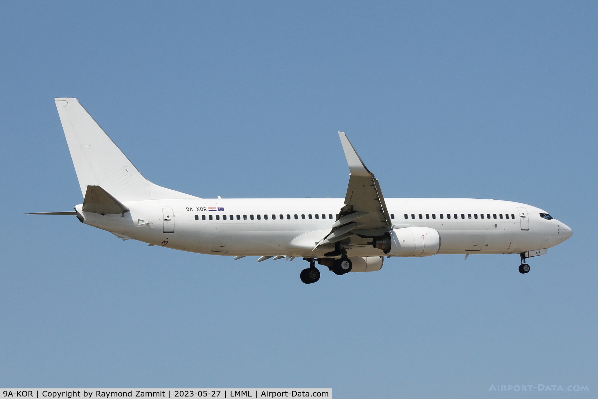 9A-KOR, 2006 Boeing 737-8GJ C/N 34899, B737-800 9A-KOR ETF Airways