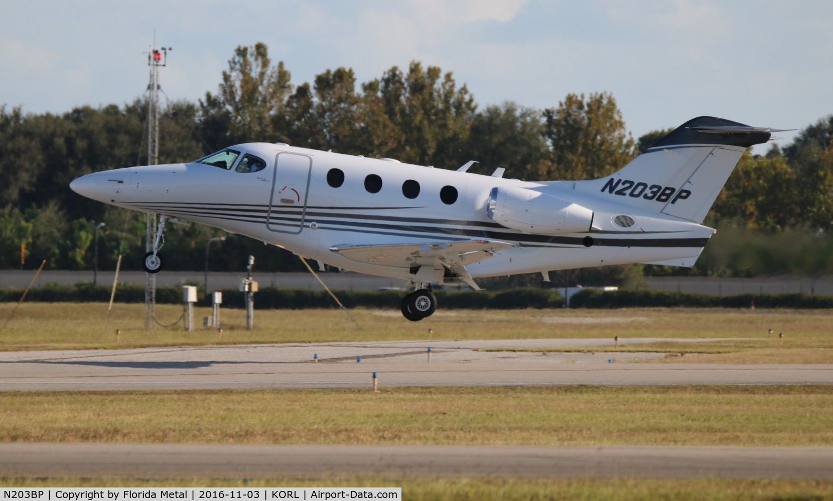 N203BP, 2007 Hawker Beechcraft Corp 390 C/N RB-203, Premier zx