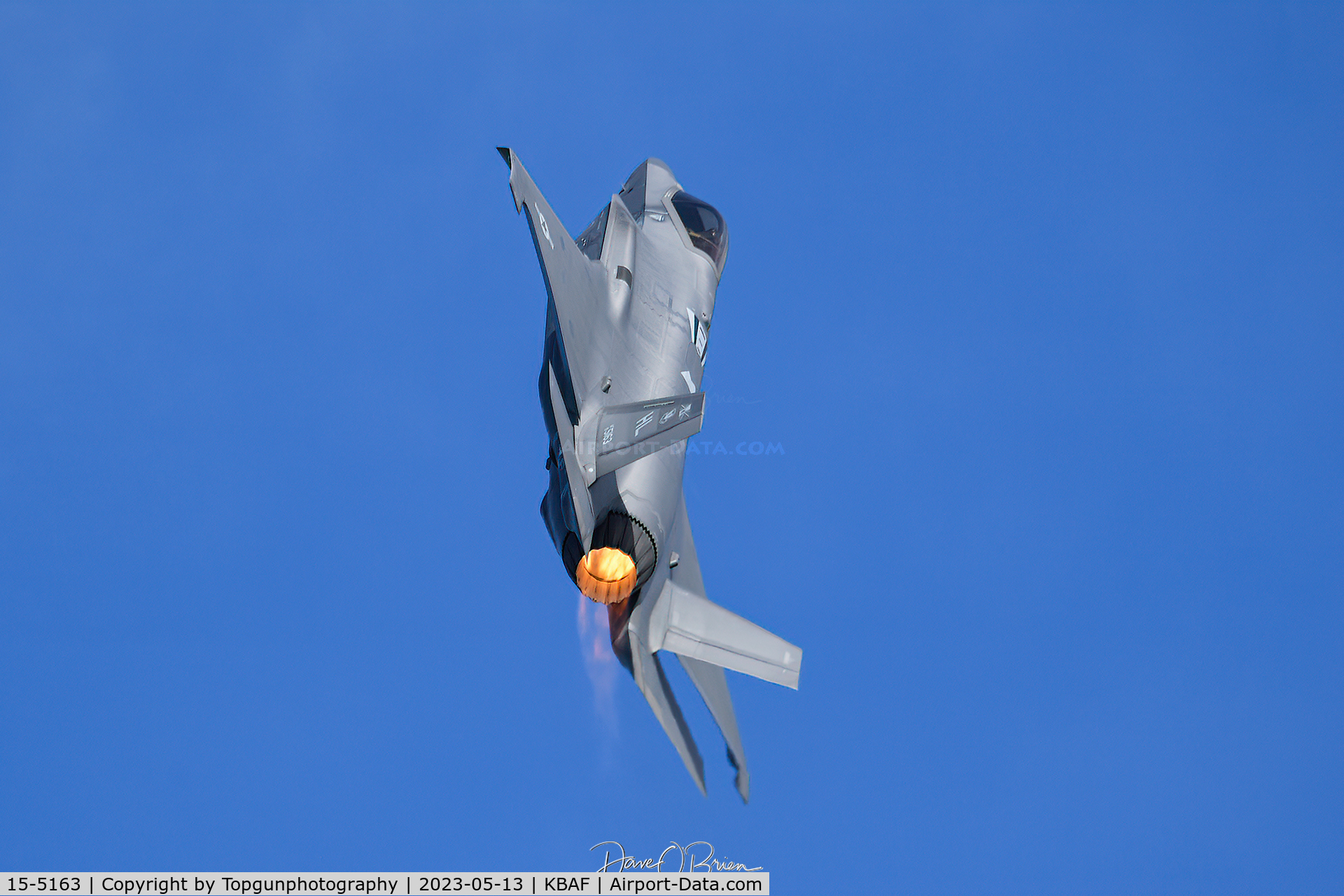 15-5163, 2015 Lockheed Martin F-35A Lightning II C/N AF-138, BEO in a max AB climb