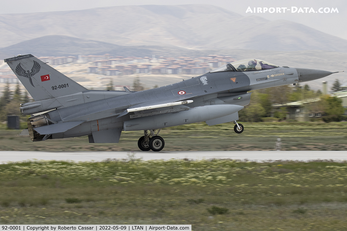 92-0001, TAI (Turkish Aerospace Industries) F-16C Fighting Falcon C/N 4R-102, Anatolian Eagle 2023