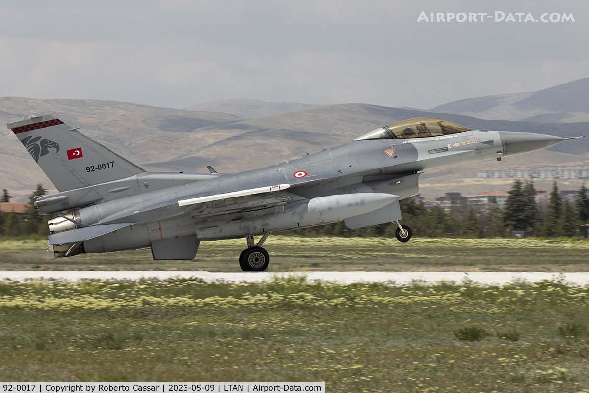 92-0017, TAI (Turkish Aerospace Industries) F-16C Fighting Falcon C/N 4R-118, Anatolian Eagle 2023
