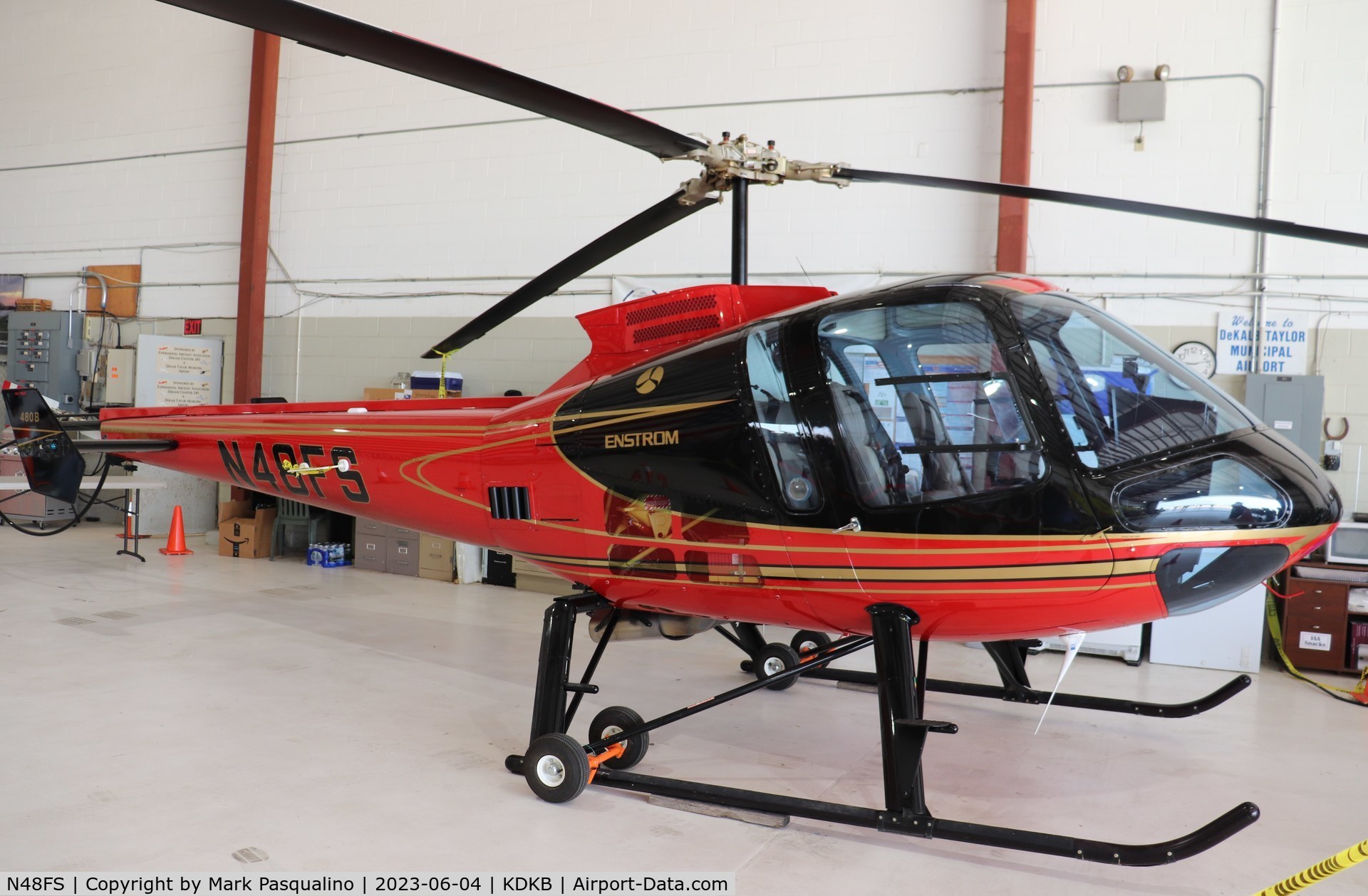 N48FS, 2006 Enstrom 480B C/N 5091, Enstrom 480B