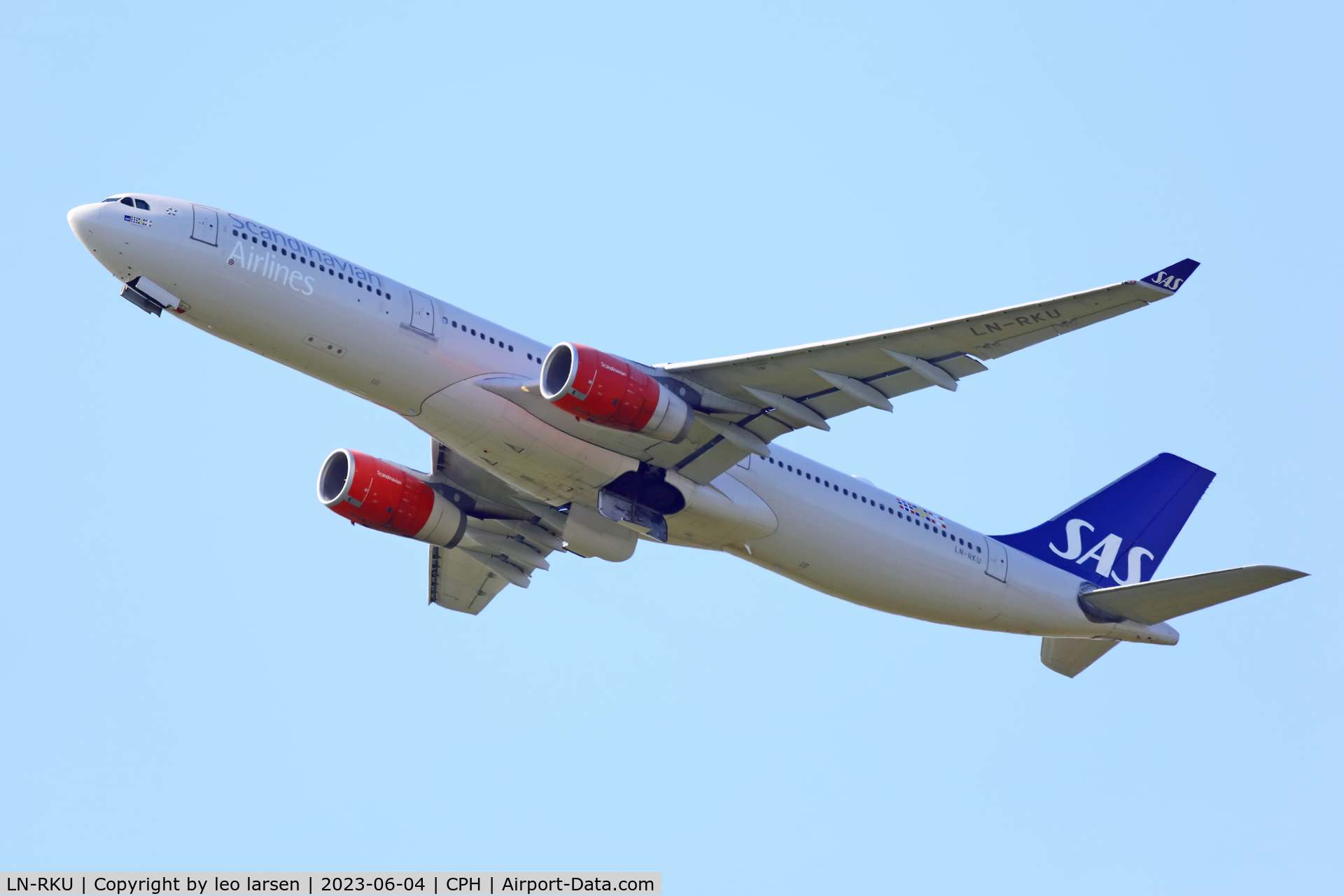 LN-RKU, 2016 Airbus A330-343 C/N 1715, Copenhagen 4.6.2023