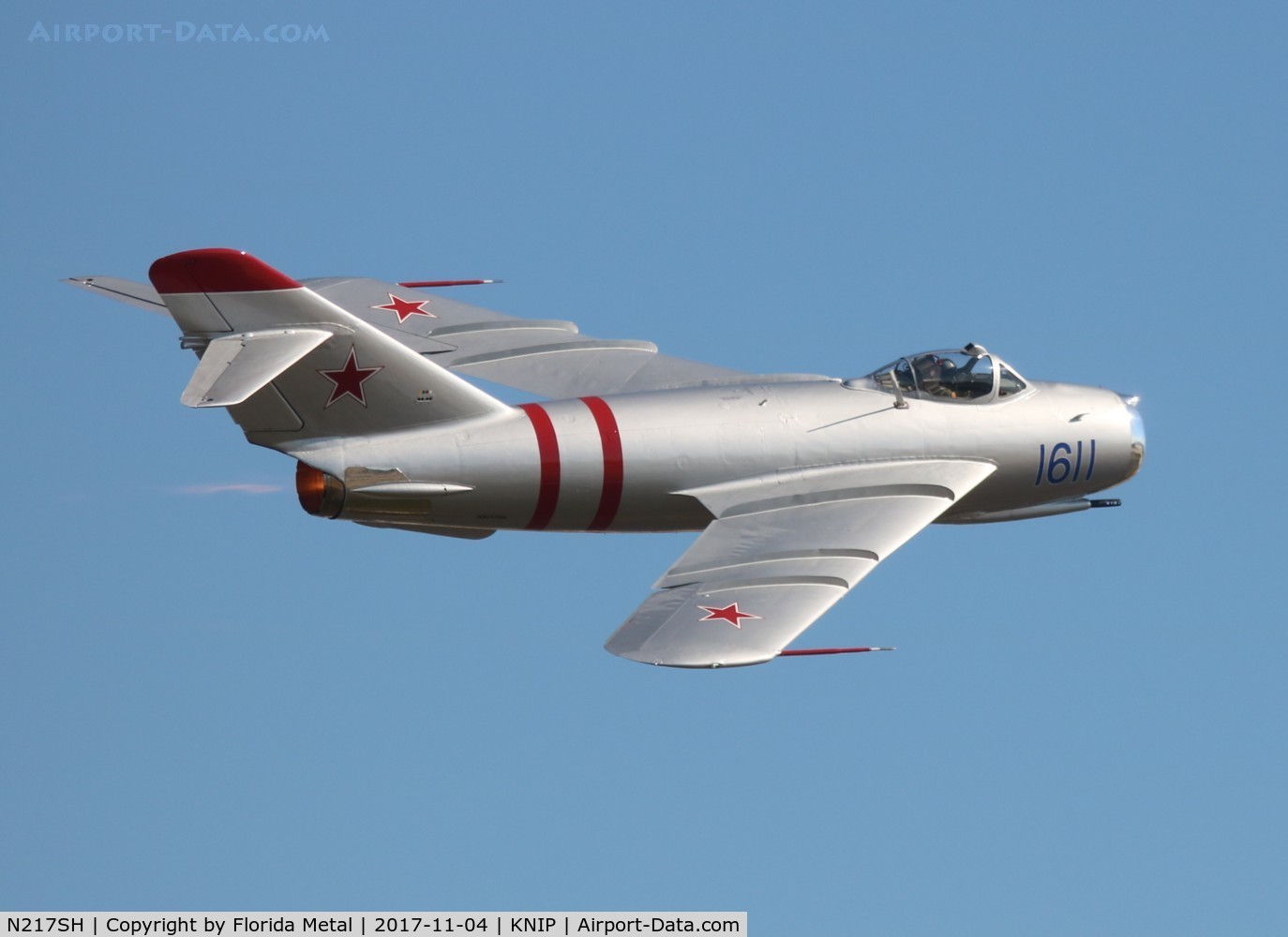 N217SH, 1959 PZL-Mielec Lim-5 (MiG-17F) C/N 1C1611, Mig-17 zx