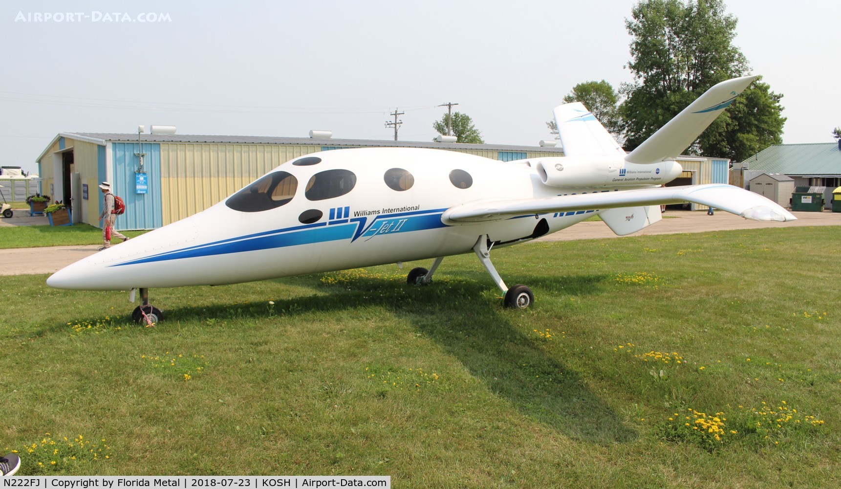 N222FJ, 1997 Scaled Composites 271 V-Jet II C/N 001, Scale Composites 271 zx