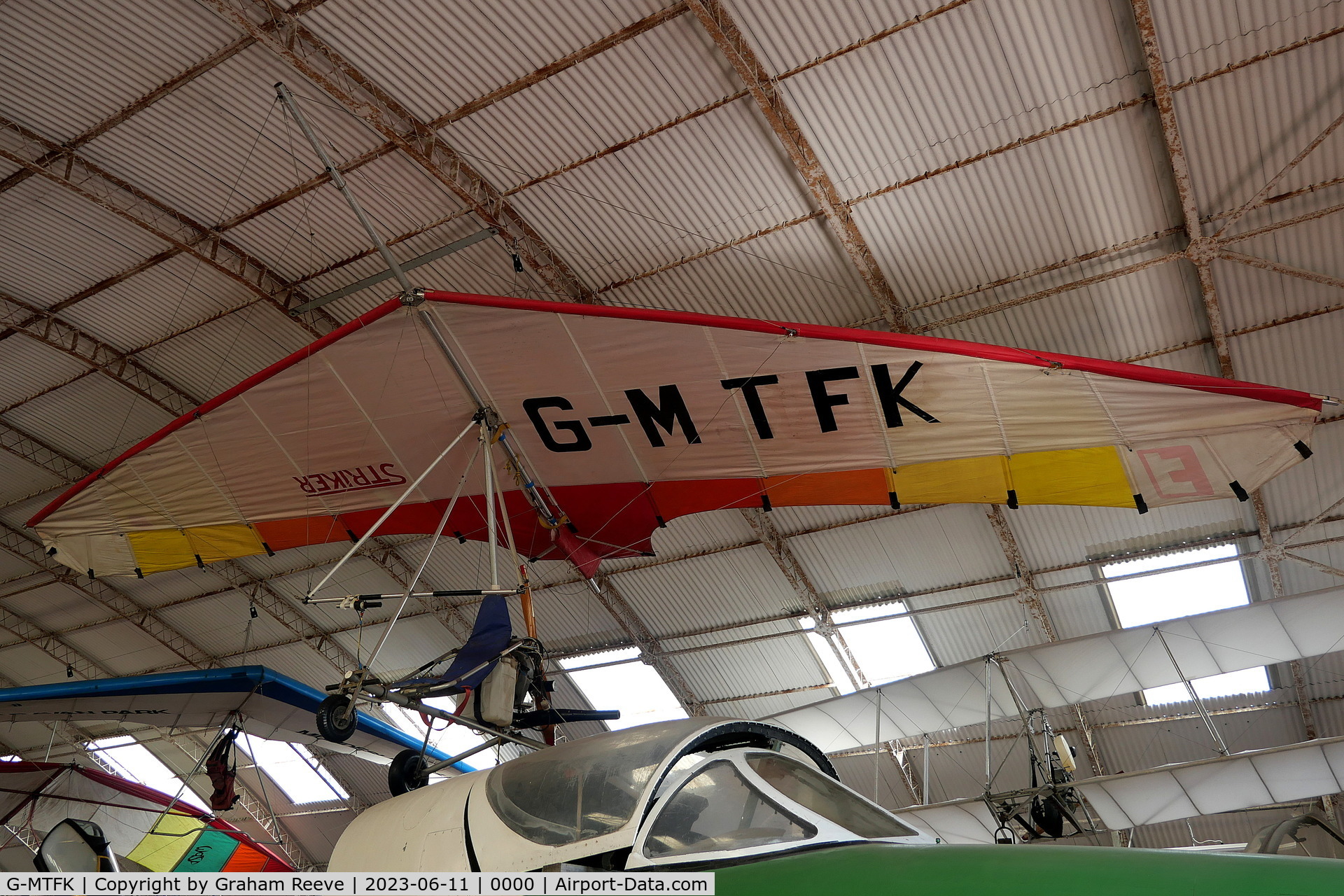 G-MTFK, Flexiform Sky Sails STRIKER/MOULT TRIKE C/N DIM-01, Preserved at the Norfolk and Suffolk Aviation Museum, Flixton.