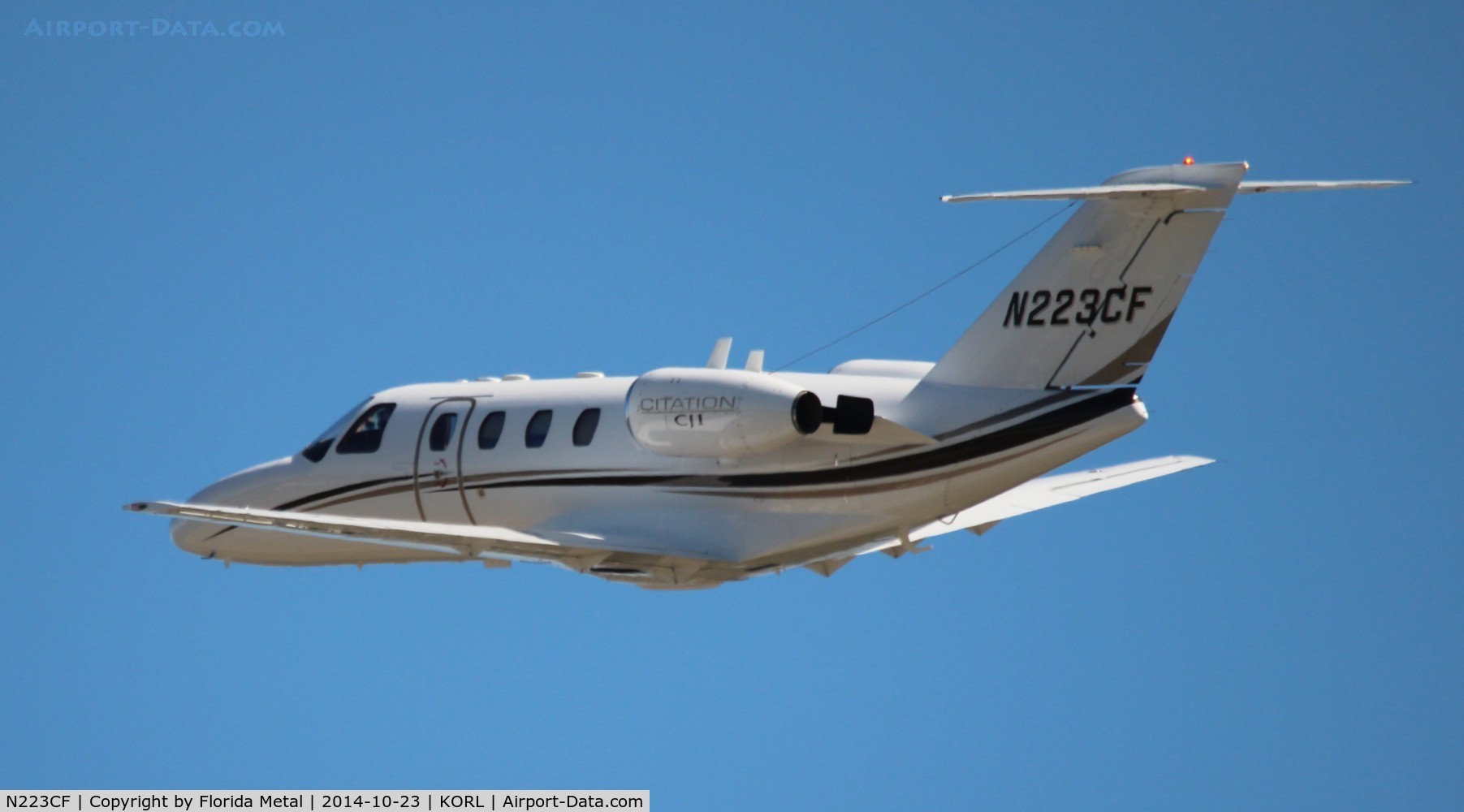 N223CF, Cessna 525 C/N 5250403, C525 zx