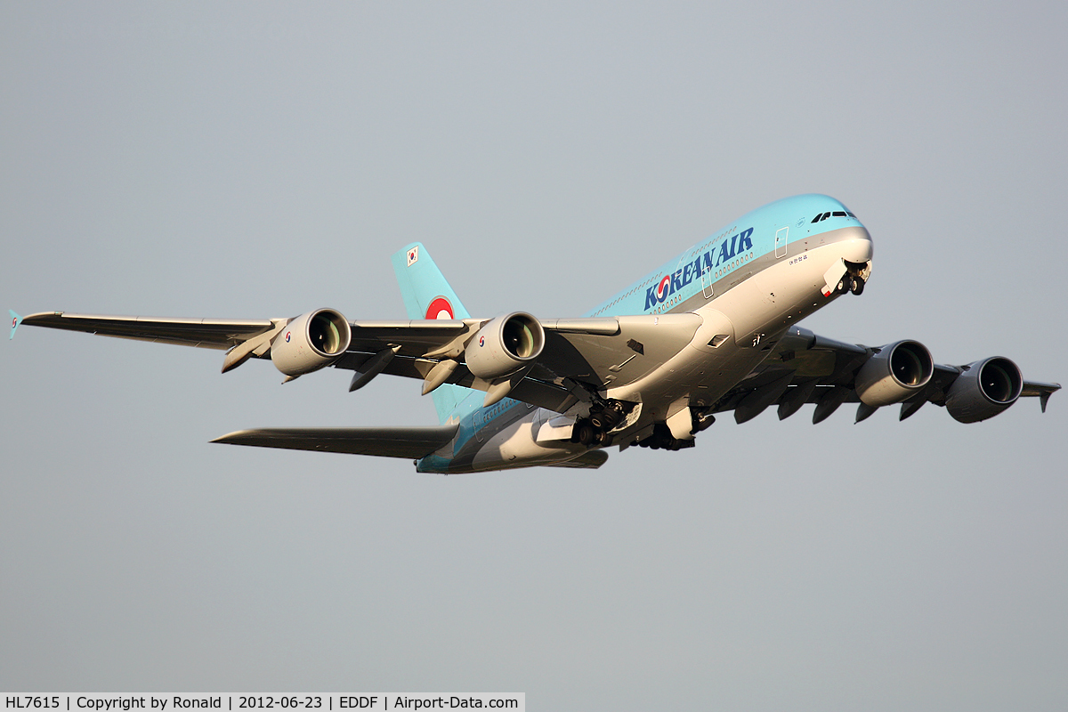 HL7615, 2011 Airbus A380-861 C/N 075, at fra