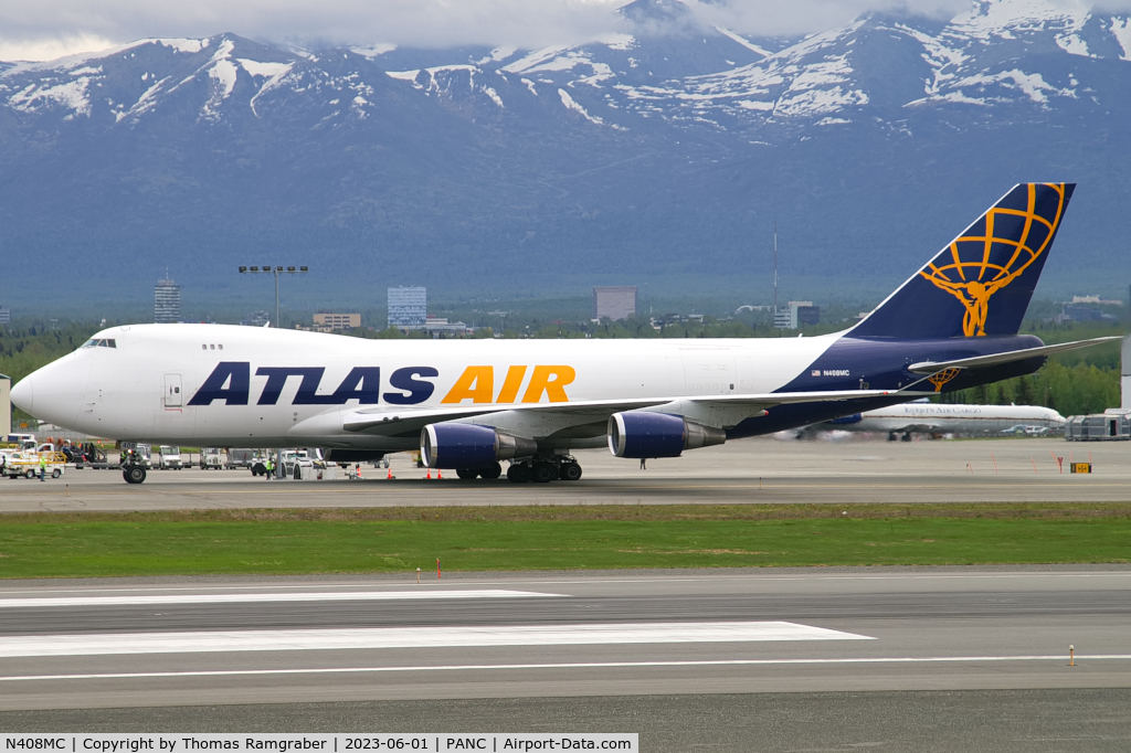 N408MC, 1998 Boeing 747-47UF C/N 29261, Atlas Air Boeing 747-400F
