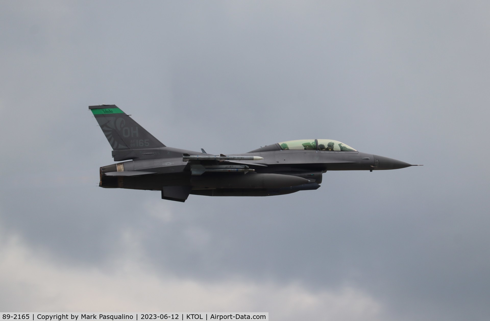 89-2165, 1989 General Dynamics F-16D Fighting Falcon C/N 1D-40, General Dynamics F-16D Fighting Falcon