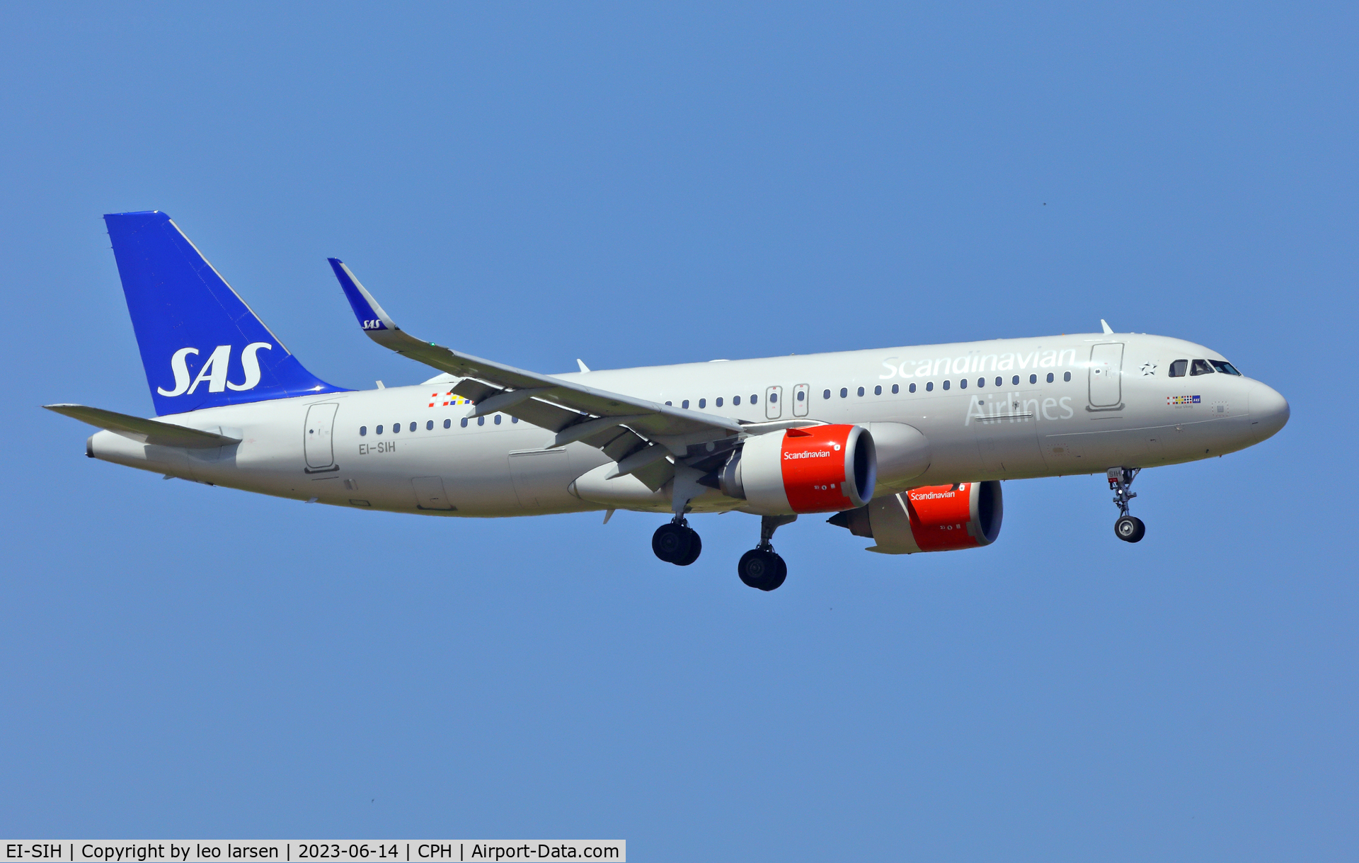 EI-SIH, 2018 Airbus A320-251N C/N 8551, Copenhagen 14.6.2023