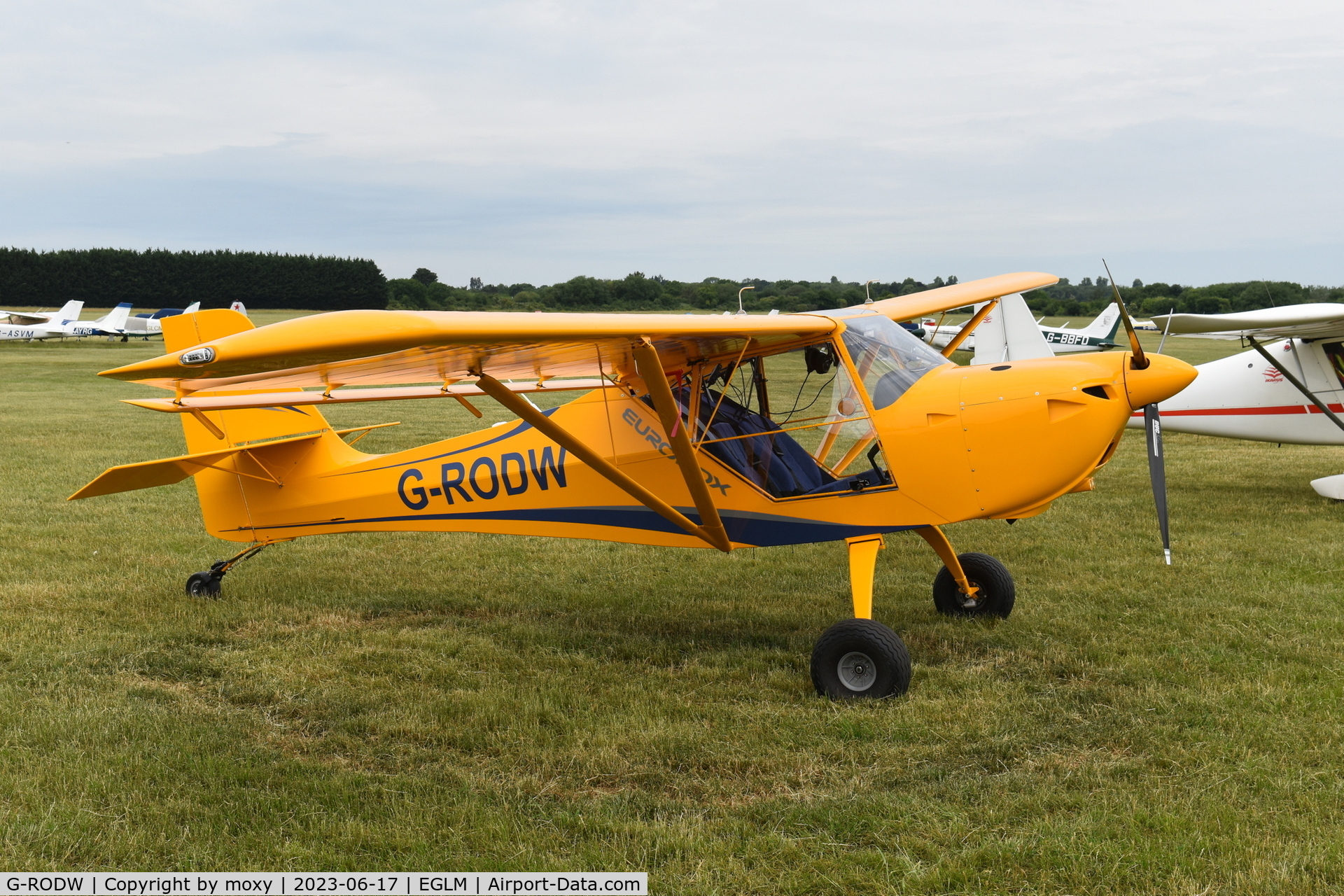 G-RODW, 2021 Ascent Industries EuroFOX 2K C/N 62521, Ascent Industries EuroFOX 2K at White Waltham.