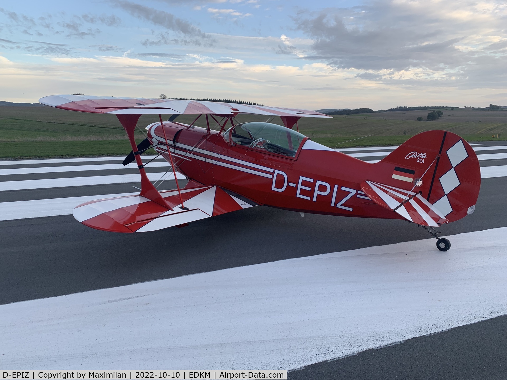 D-EPIZ, 1972 Aerotek Pitts S-2A Special Special C/N 2019, Pitts S-2A 
Previously ZS-PEG and N43JC