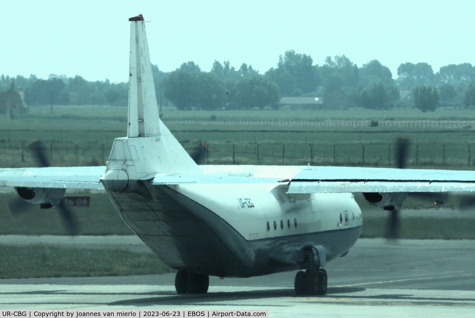 UR-CBG, 1966 Antonov An-12BP C/N 6343705, Ostend