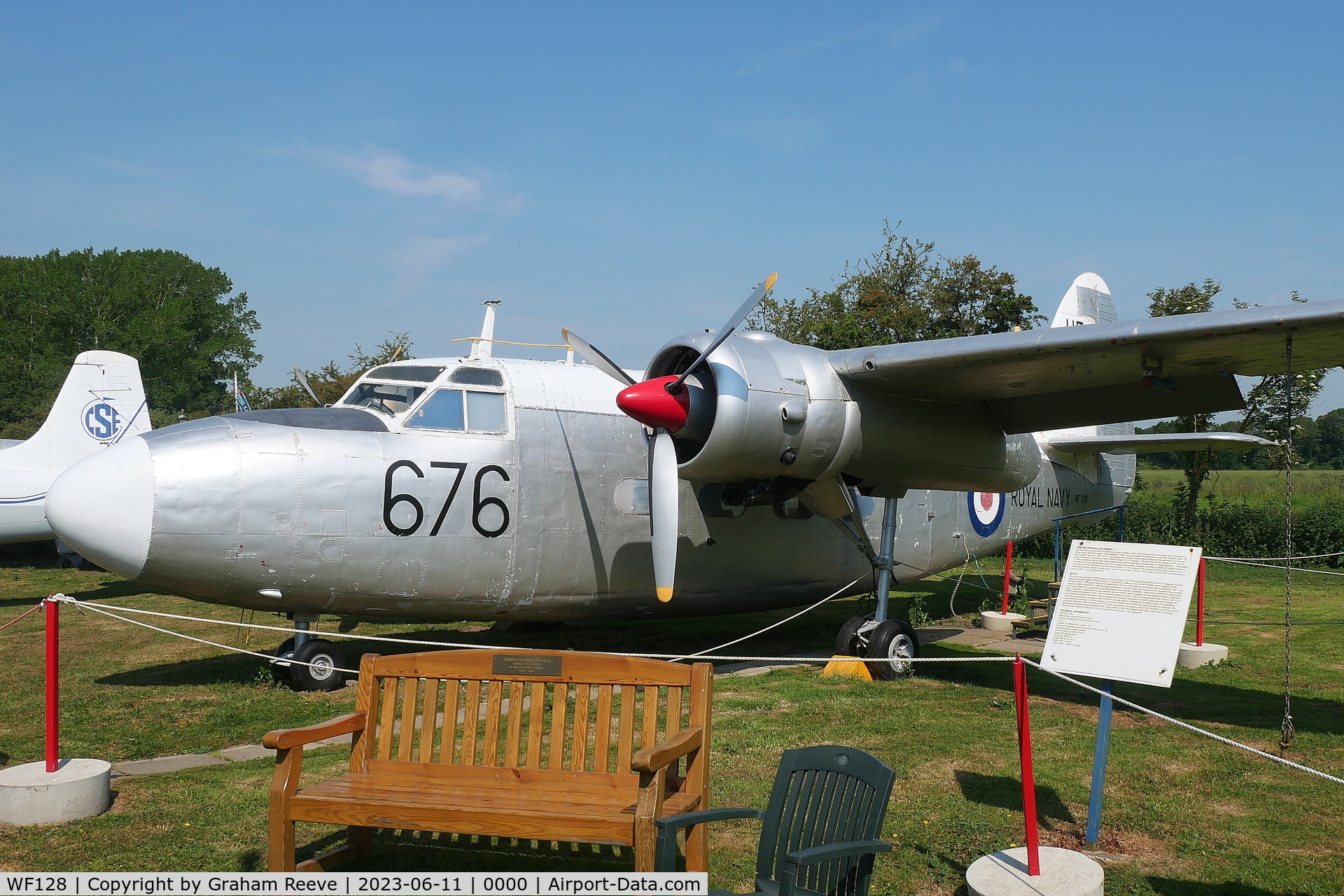 WF128, 1952 Percival P-57 Sea Prince T1 C/N P57/26, Preserved at the Norfolk and Suffolk Aviation Museum, Flixton.