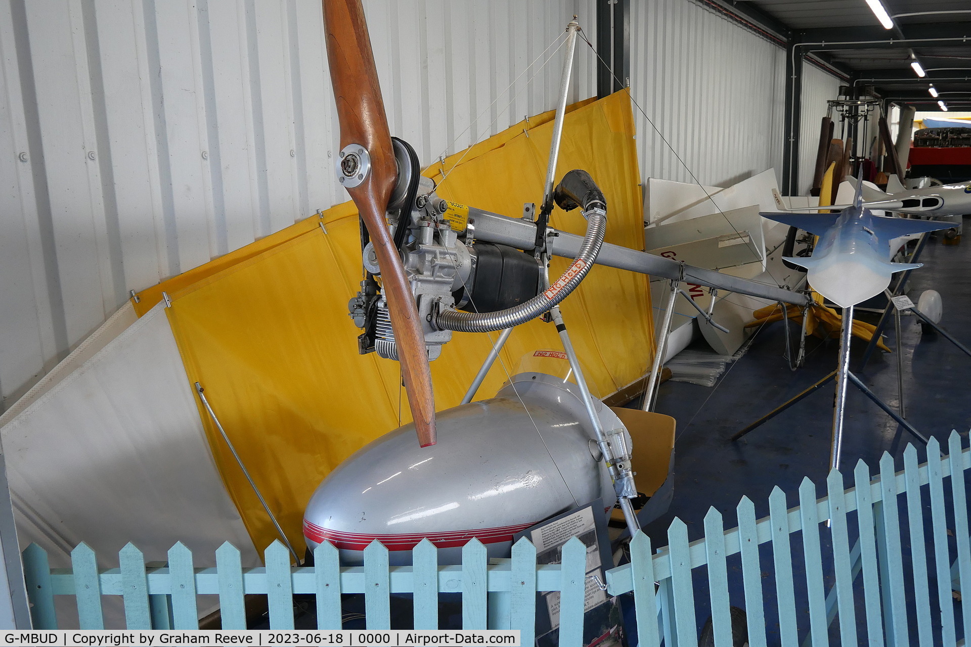 G-MBUD, Ron Wheeler Aircraft Sales Pty SCOUT MK2 C/N 0432/R/3, Preserved at the Norfolk and Suffolk Aviation Museum, Flixton.