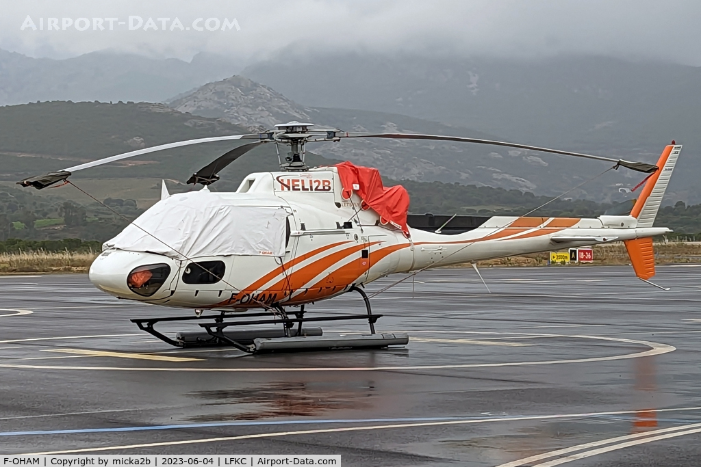 F-OHAM, Eurocopter AS-350BA Ecureuil C/N 2633, New colours
